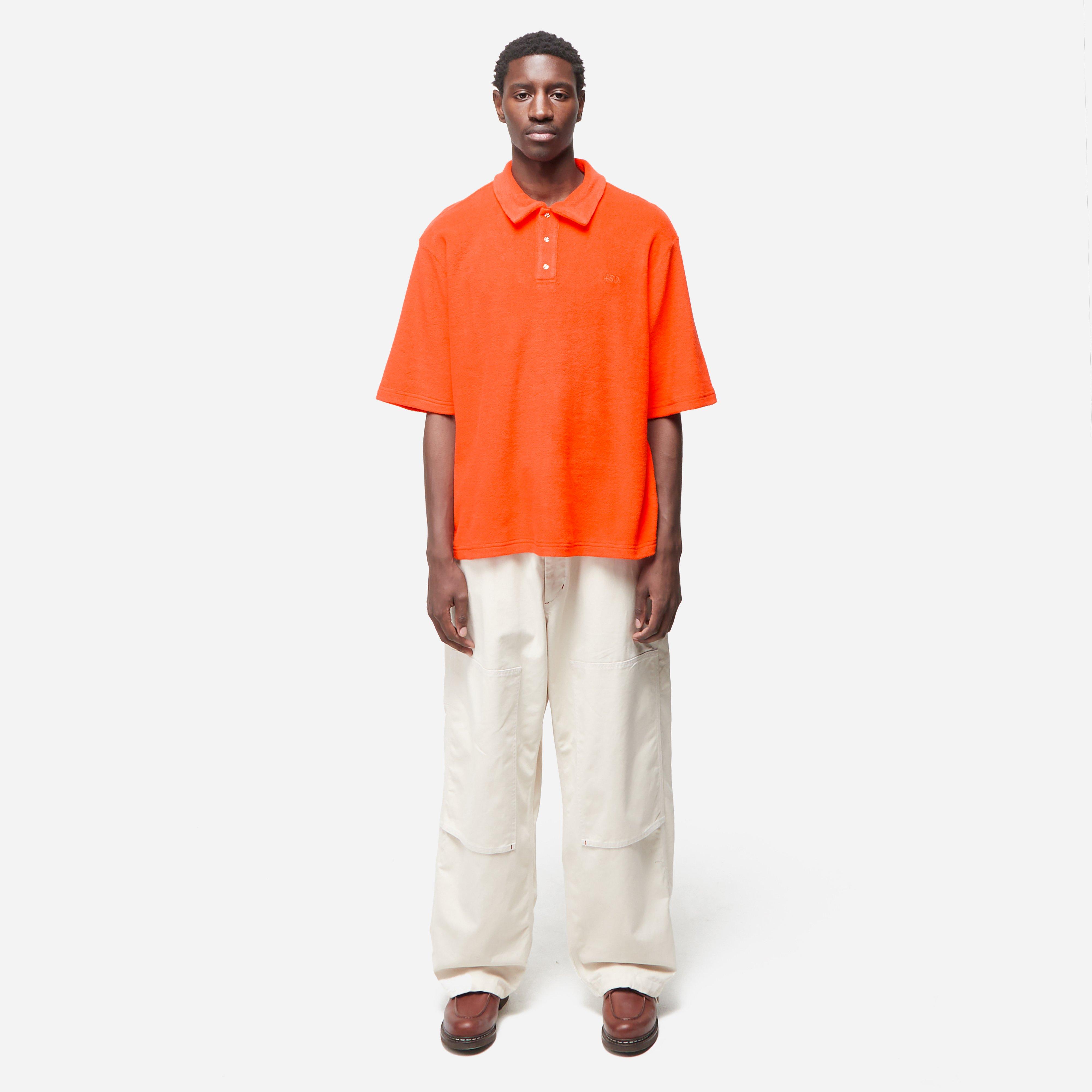 4SDESIGNS SS  POLO ORANGE