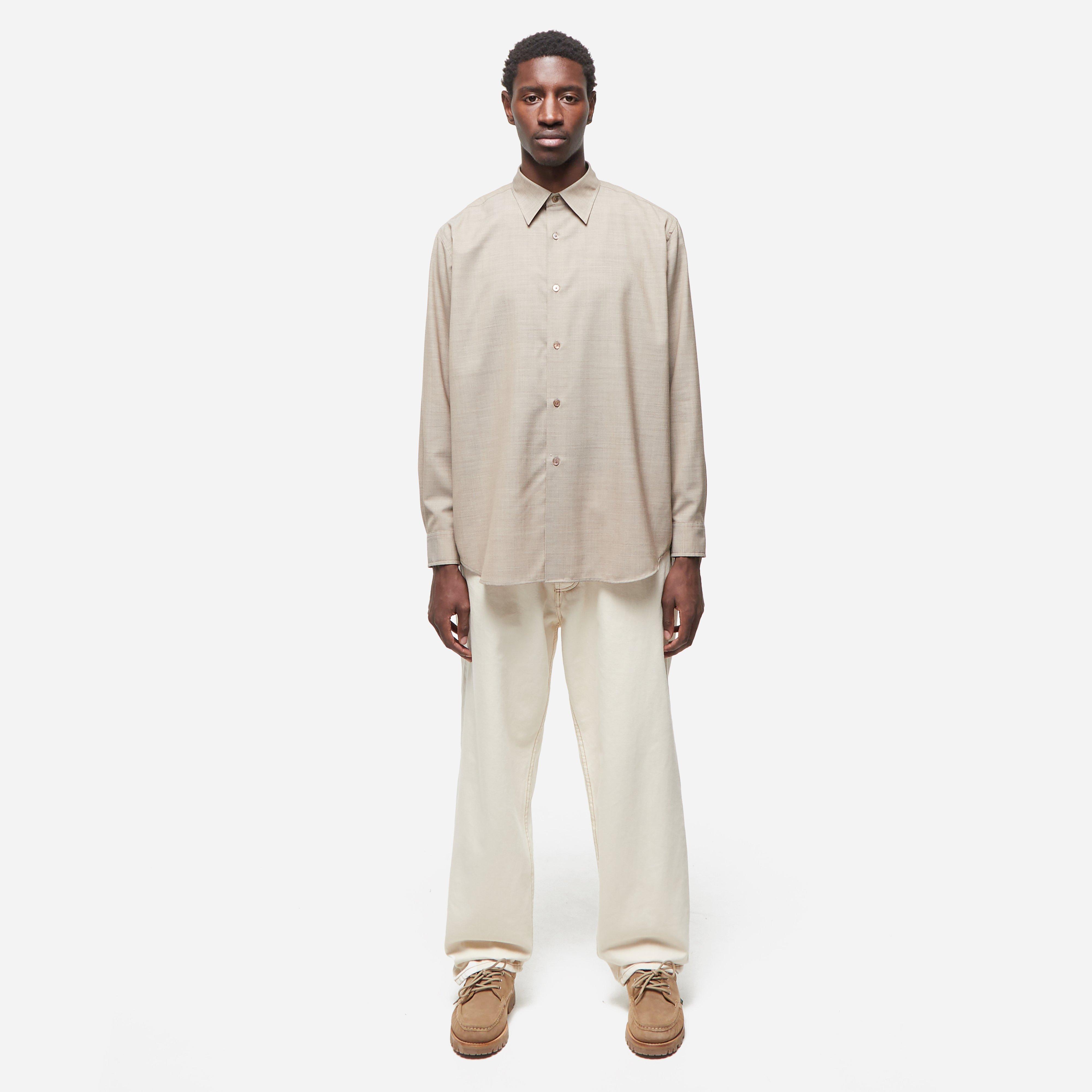 Auralee Tropical Wool Shirt