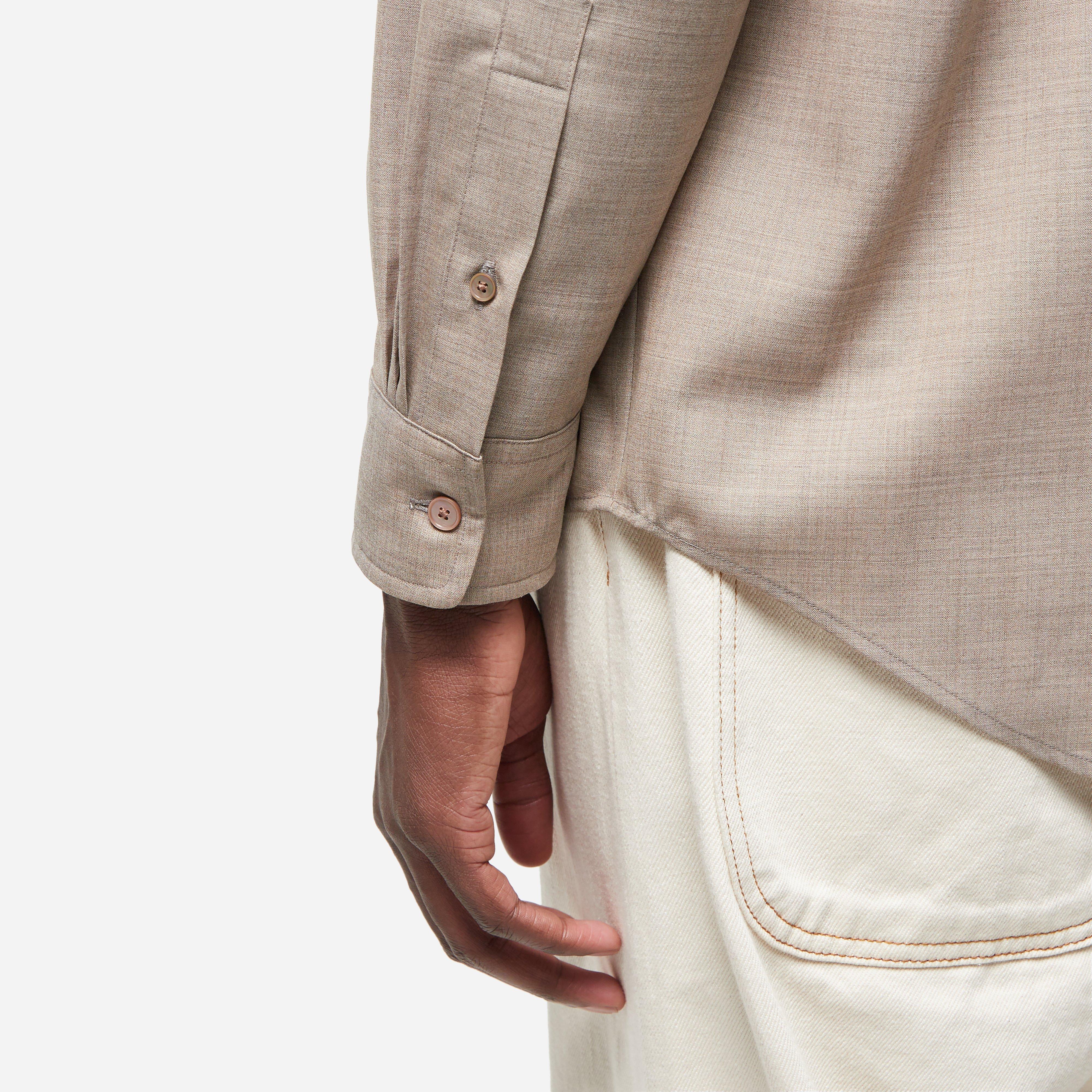 Auralee Tropical Wool Shirt