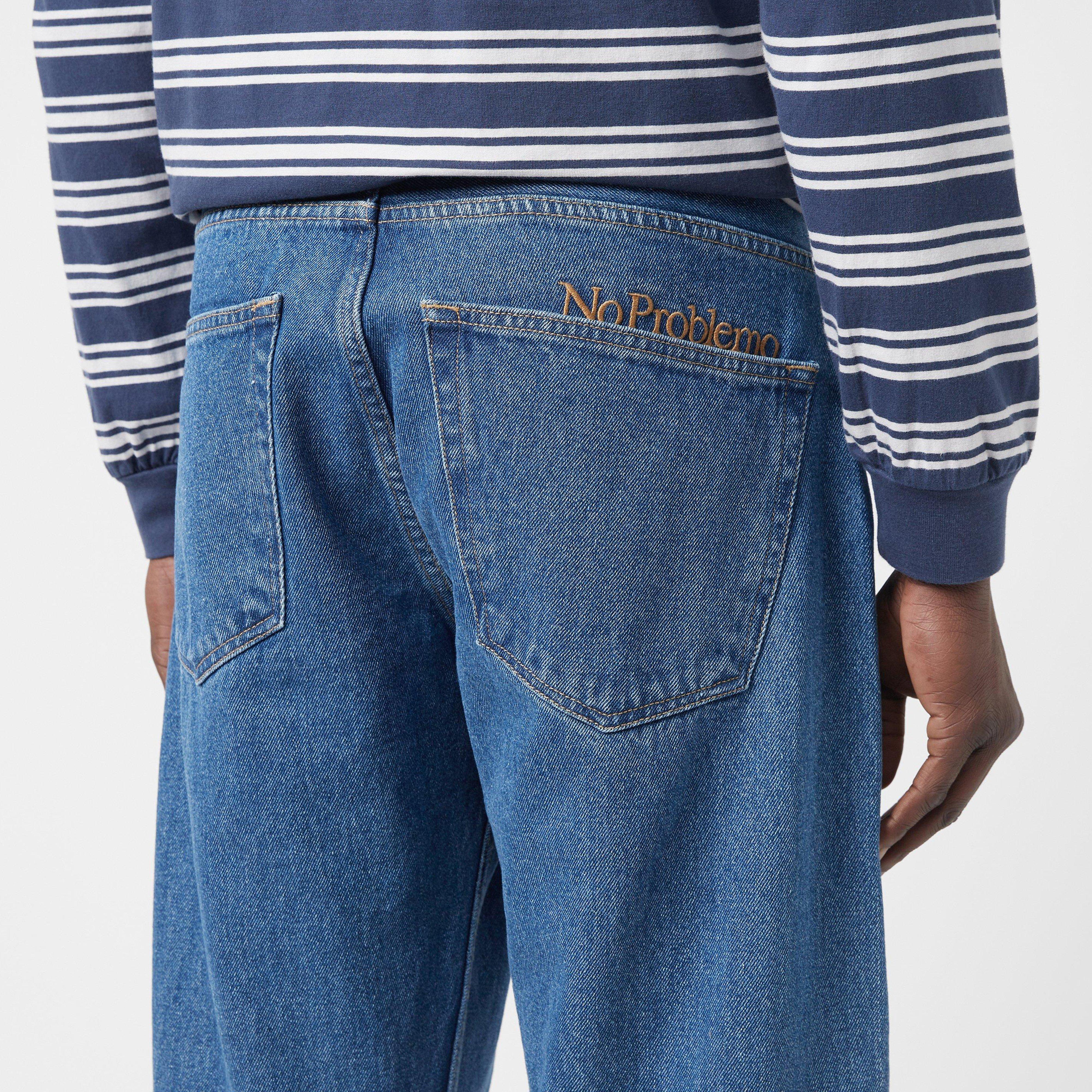 No Problemo Logo Jeans