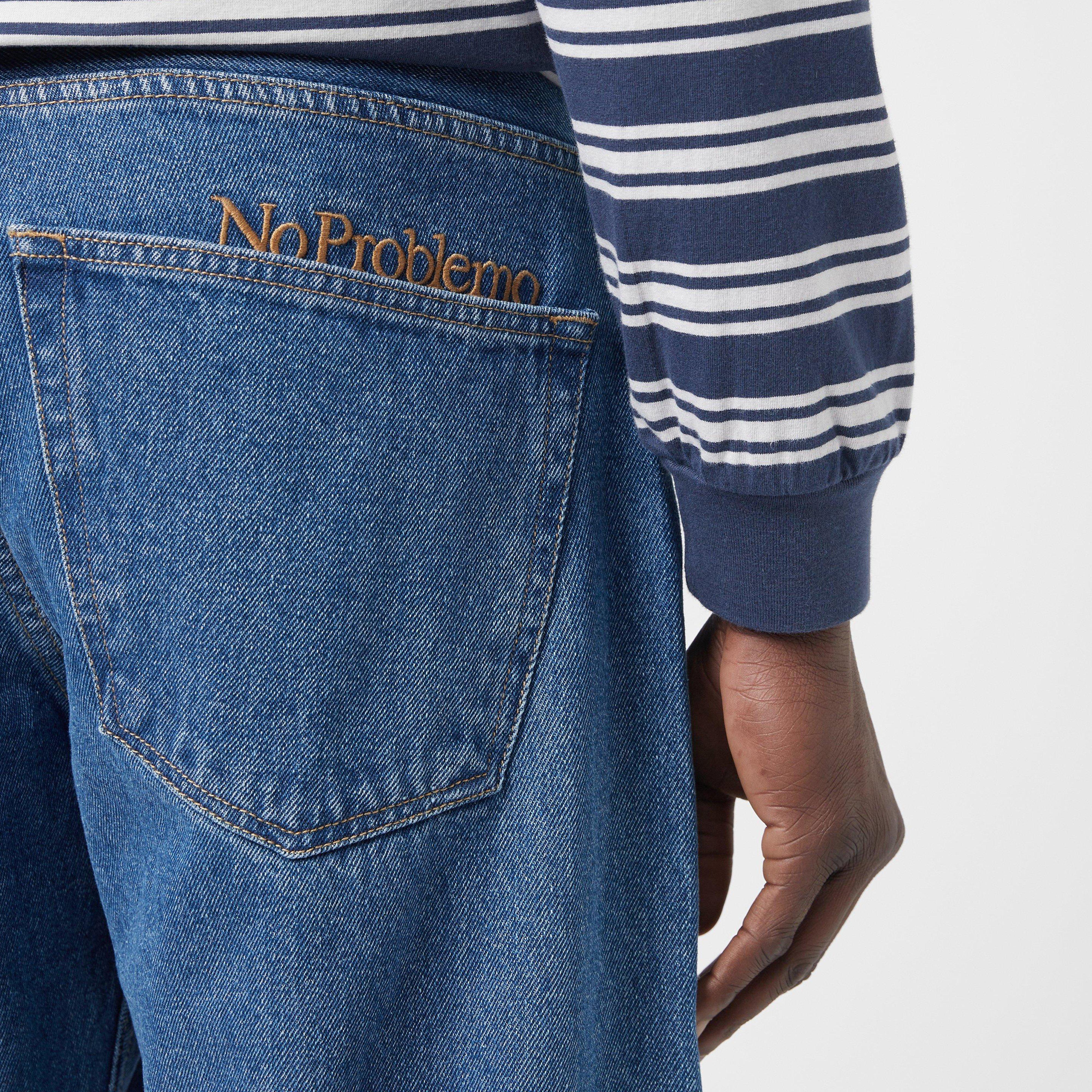 No Problemo Logo Jeans