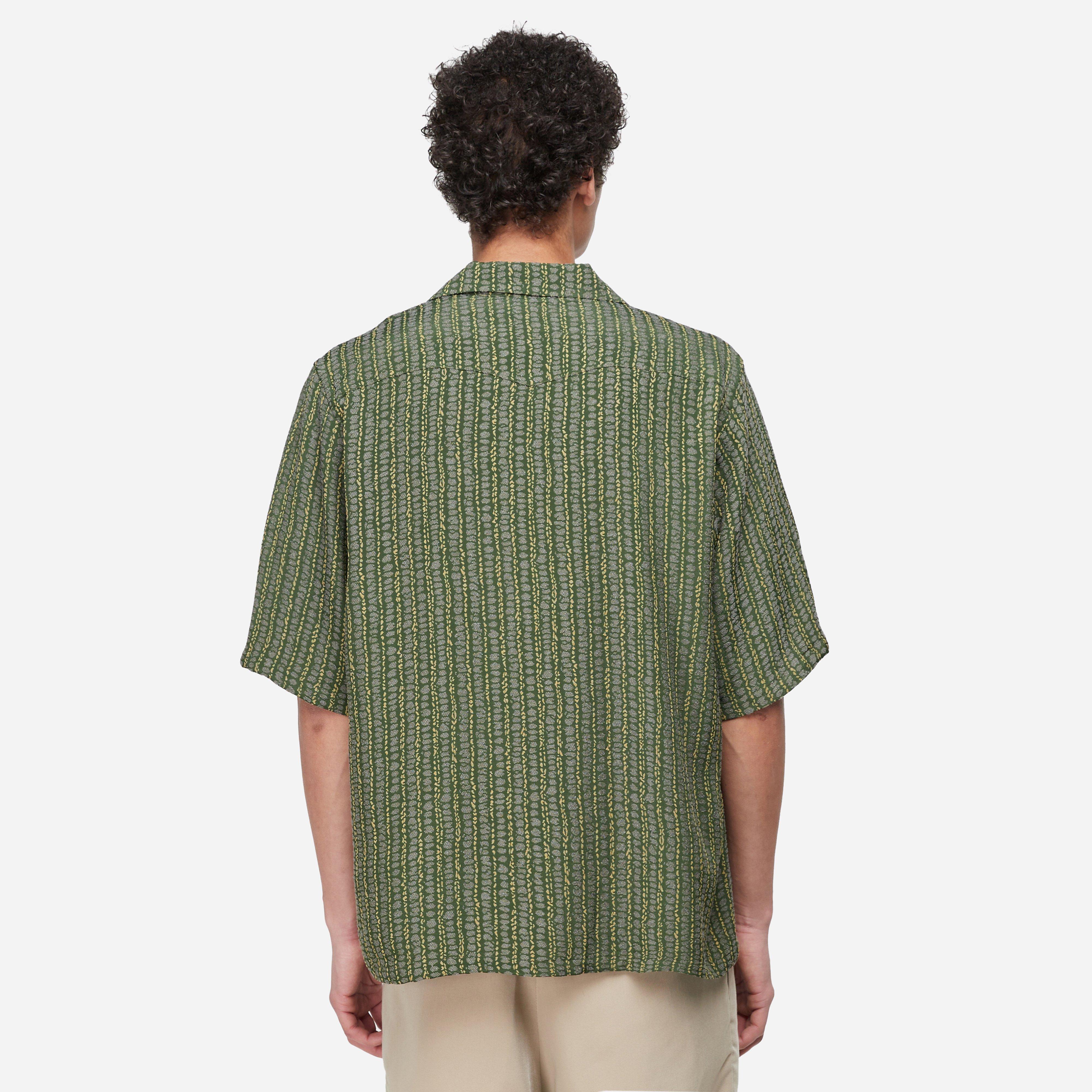 Green Needles Cowboy Abstract Jacquard Shirt | HIP