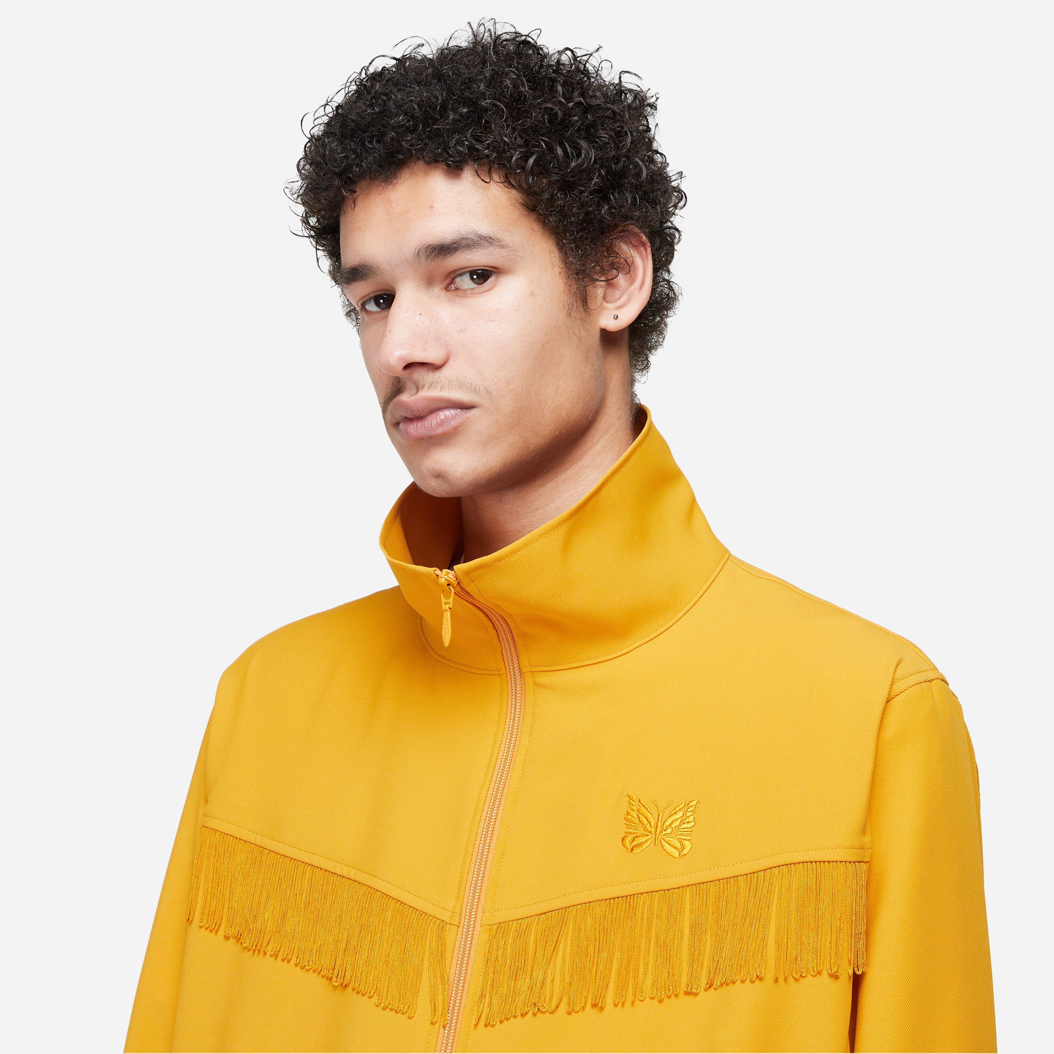 Yellow Needles Fringe Track Jacket | HIP