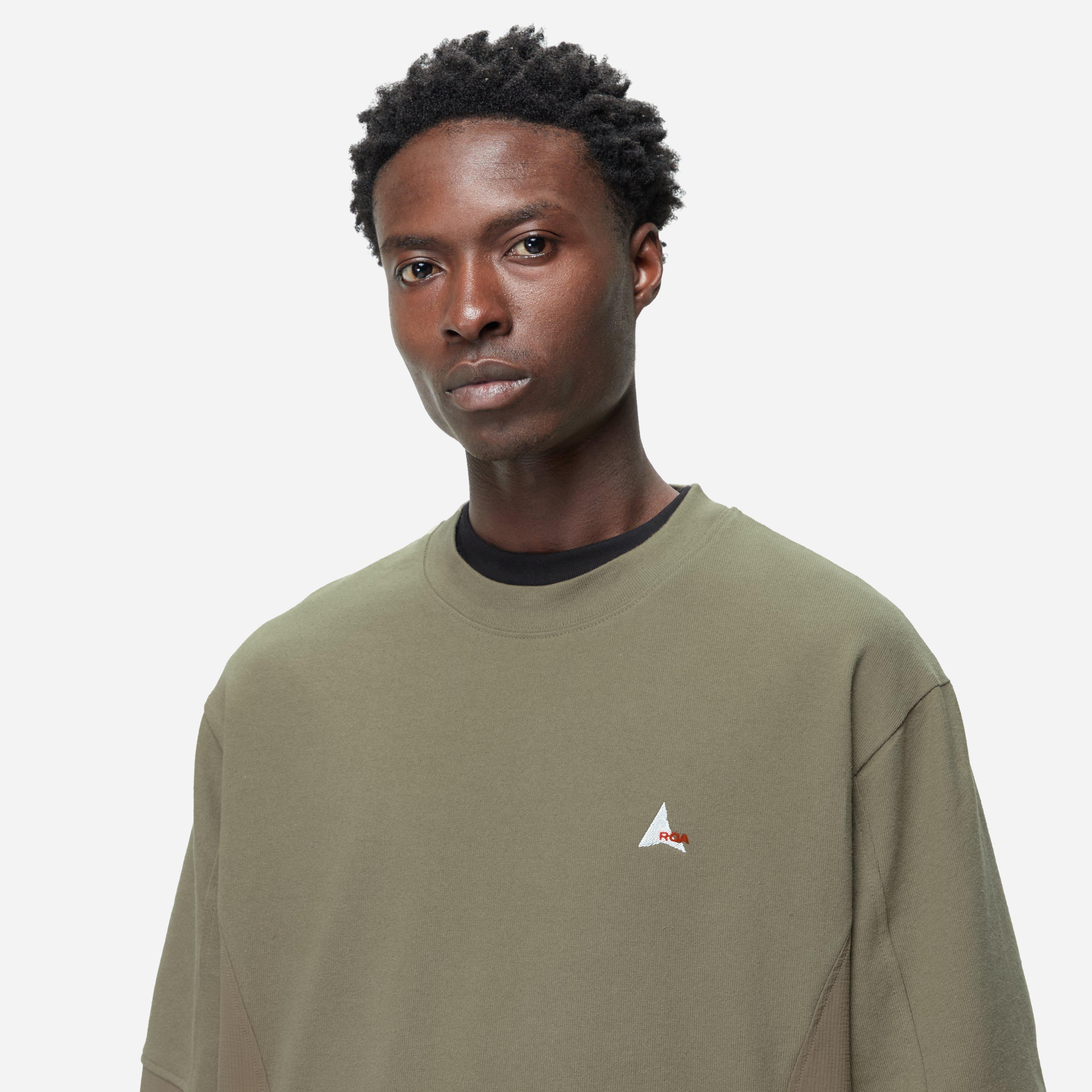 ROA Panelled Crewneck