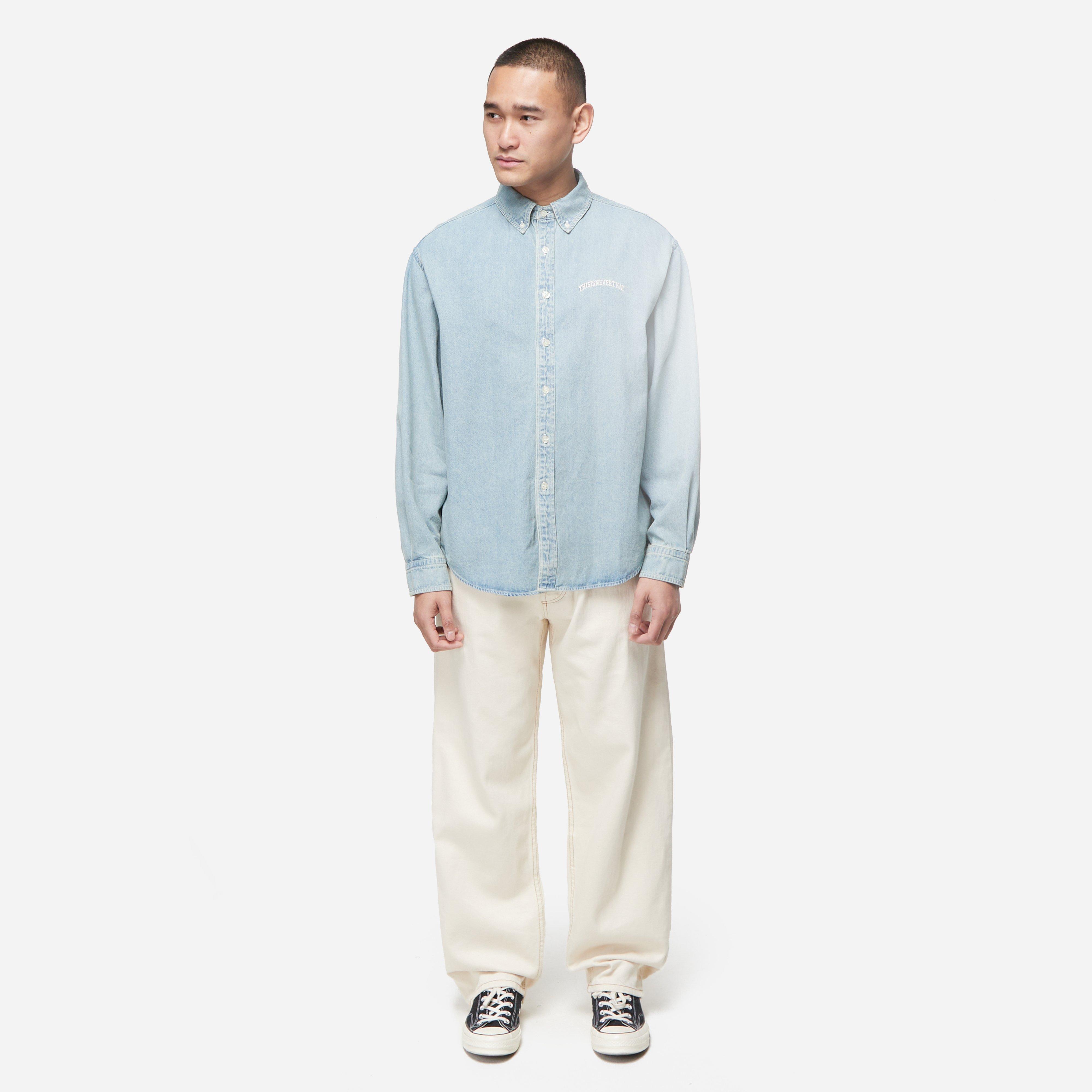 Thisisneverthat Washed Denim Shirt