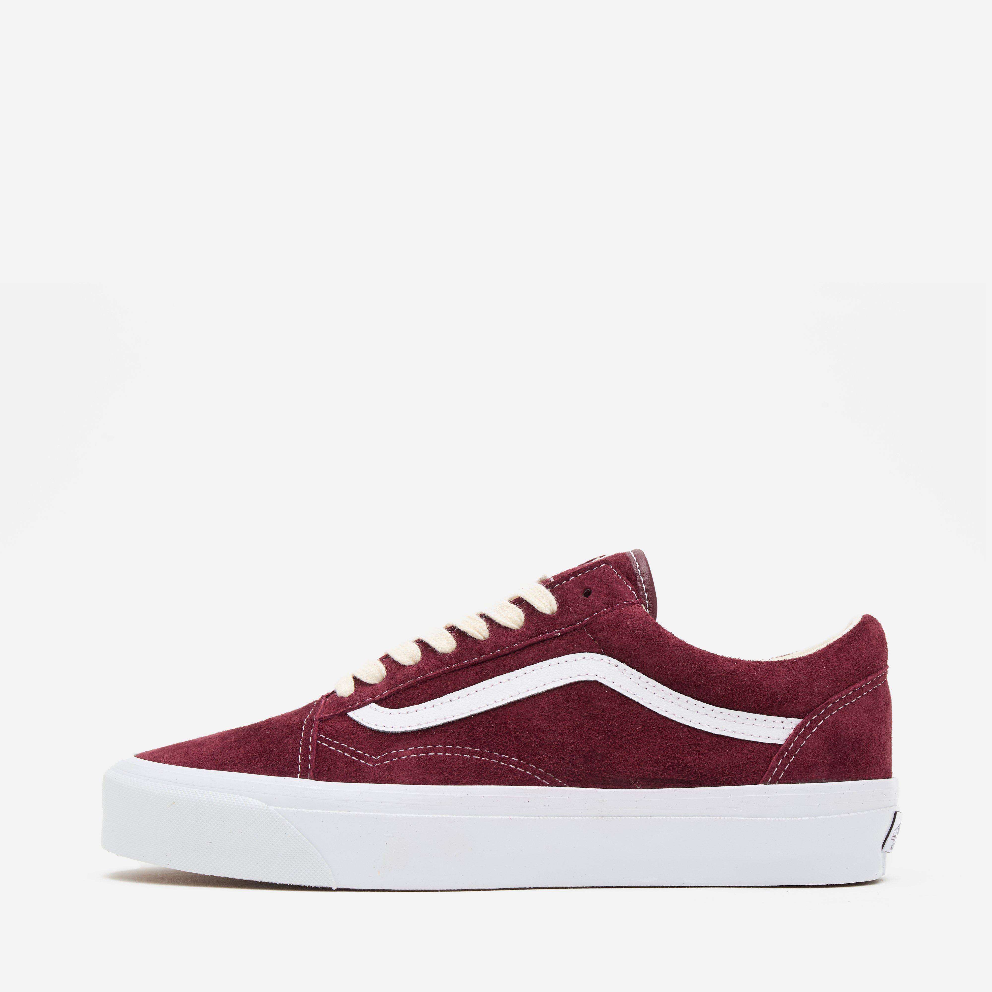 Chaussures cheap vans bordeaux