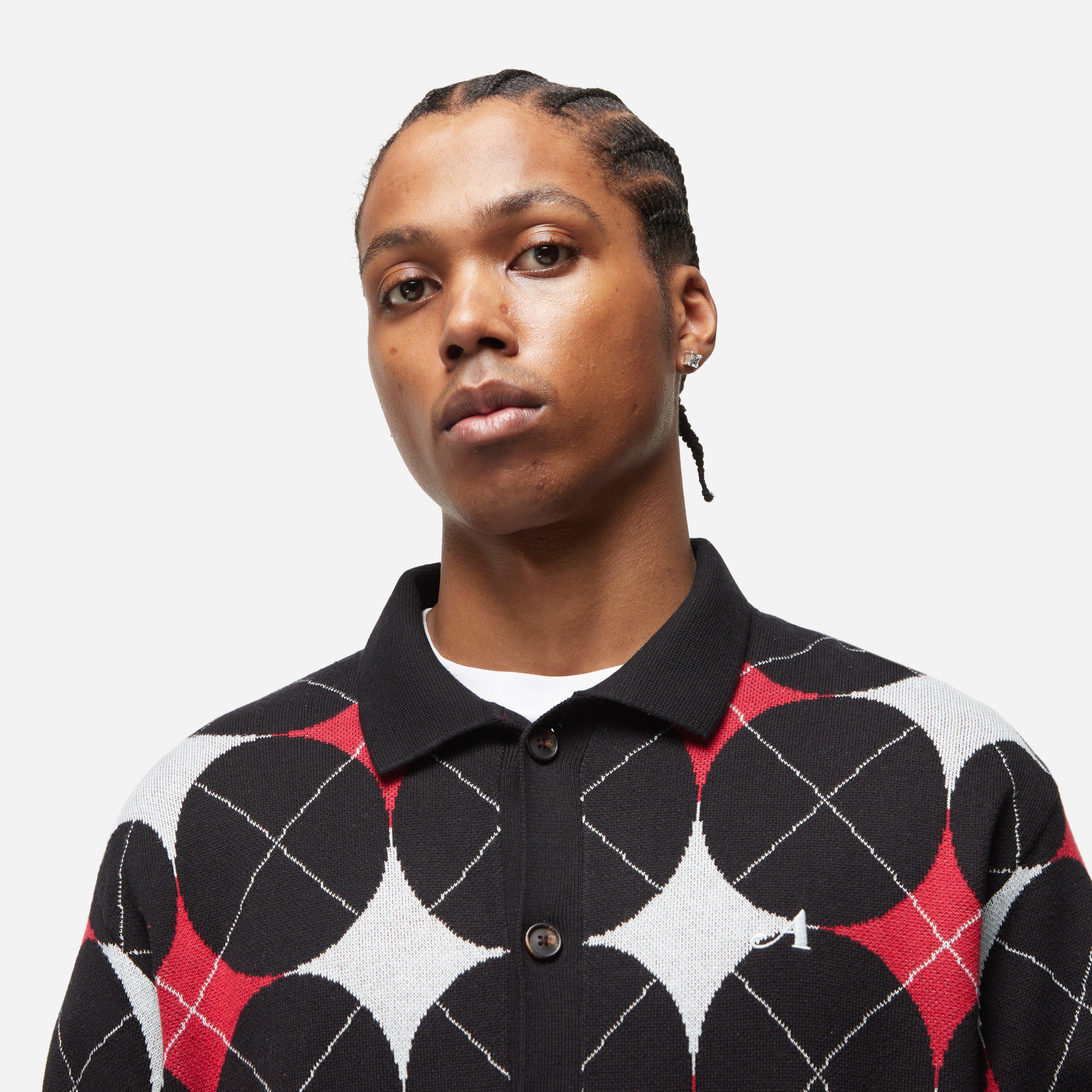 Awake NY Argyle Cardigan