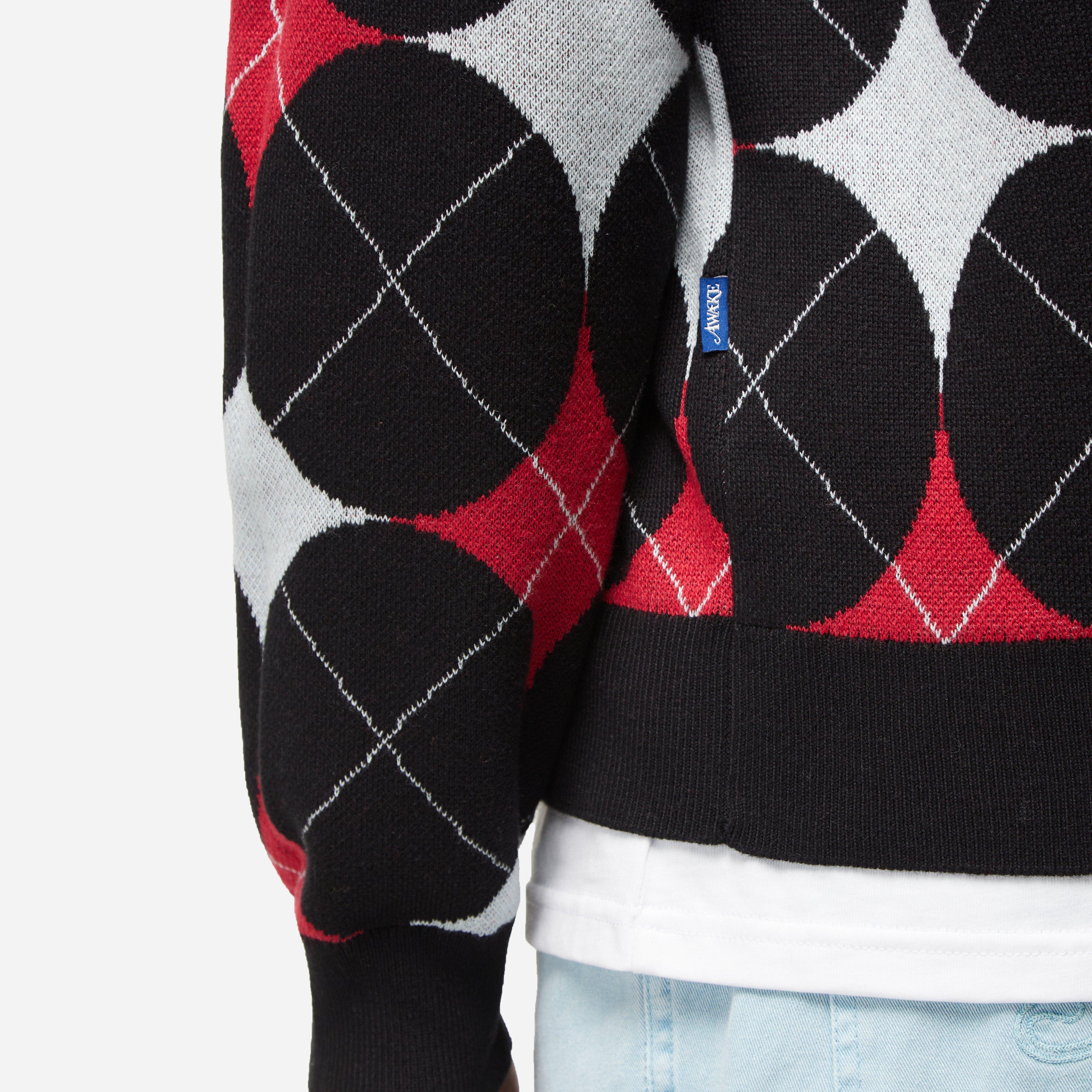 Awake NY Argyle Cardigan