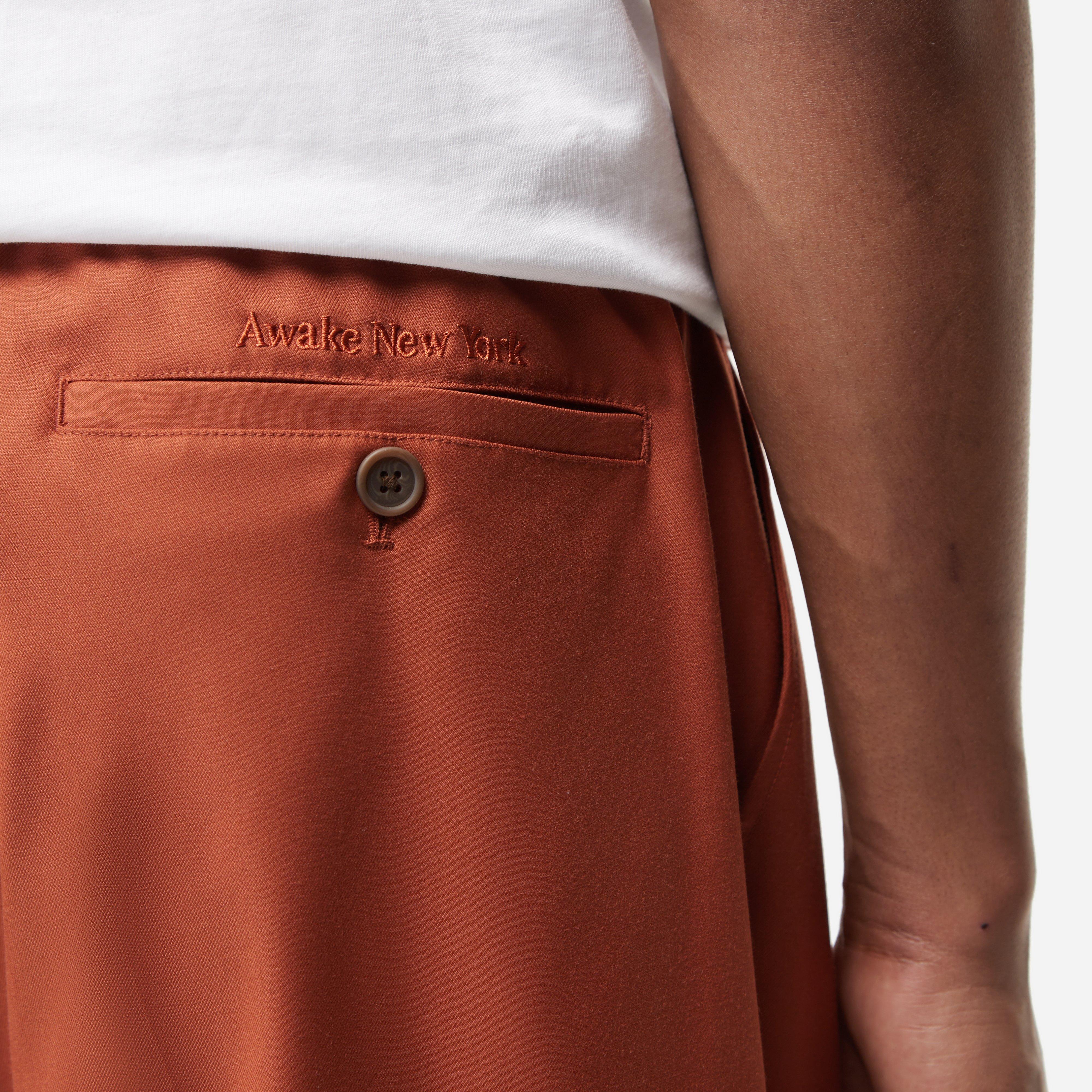 Awake NY Pleated Wool Pant