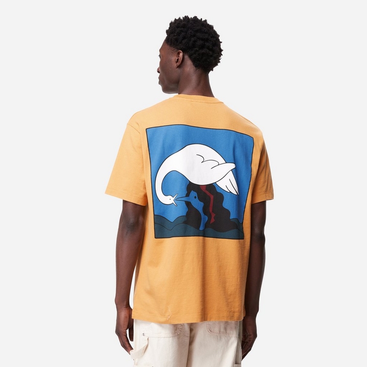 by Parra TEEN colour-block logo-print T-shirt Schwarz
