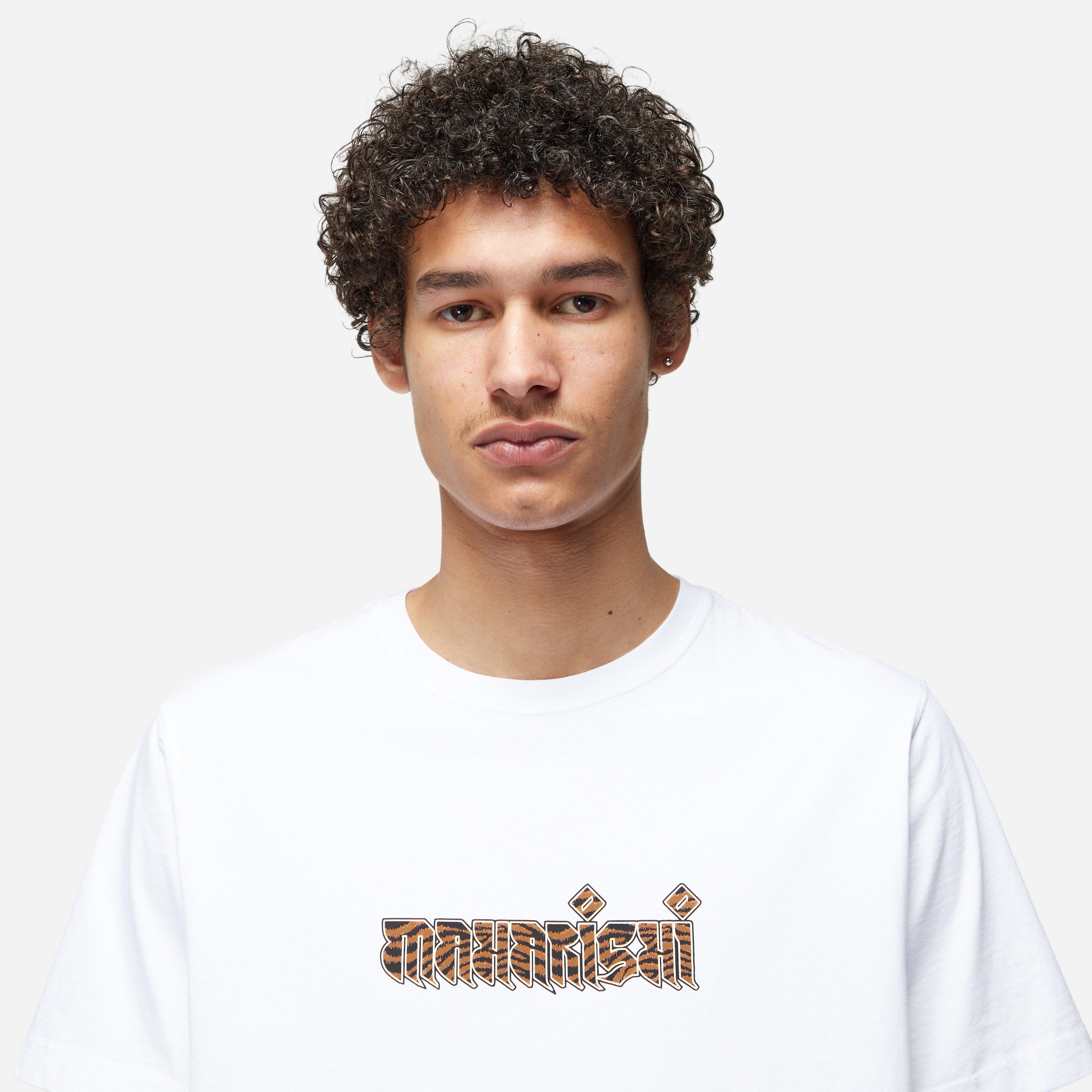 Maharishi Tiger Fur Calligraphy T-Shirt