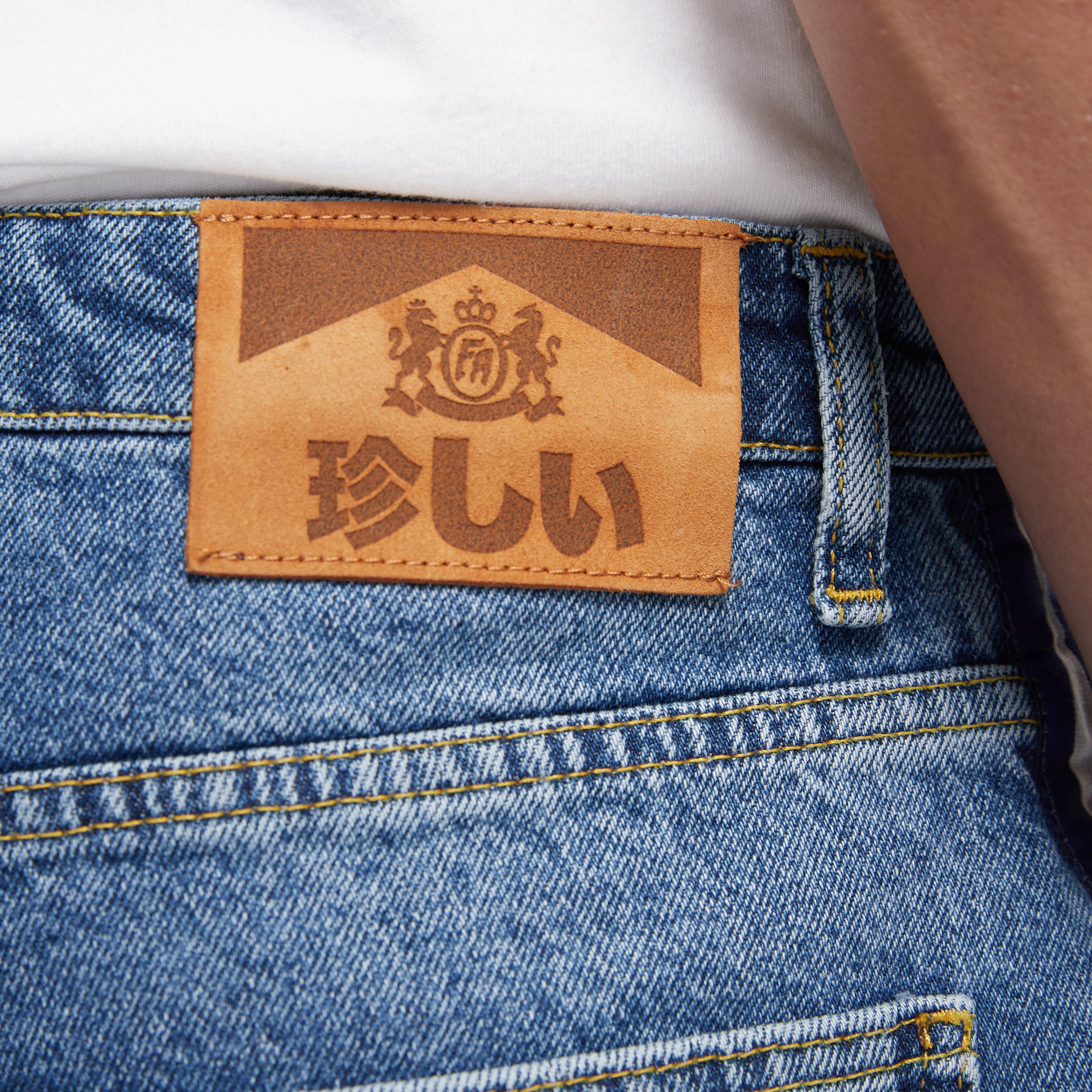 Fucking Awesome Stripe Zip Polo