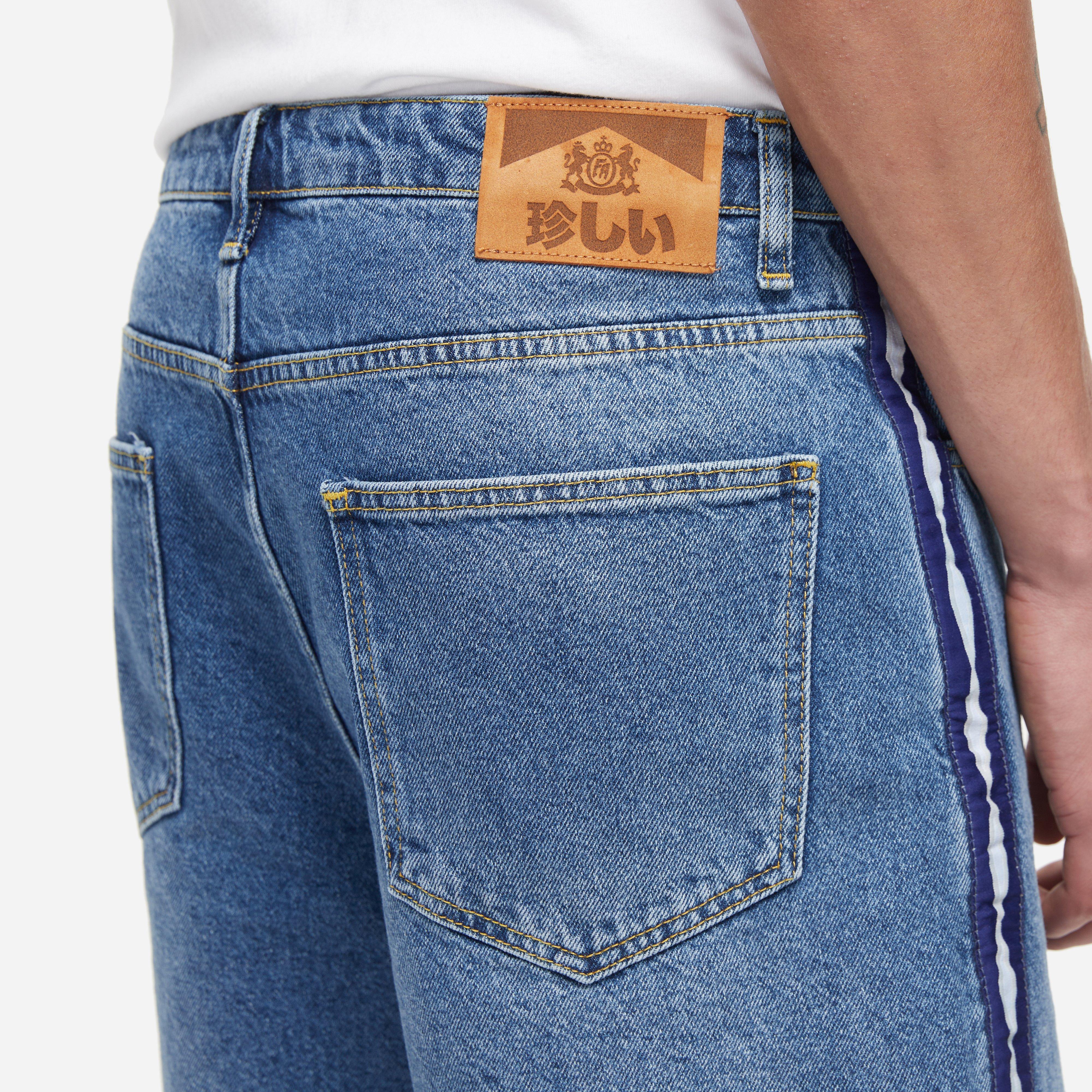 Fucking Awesome Stripe Jean Short