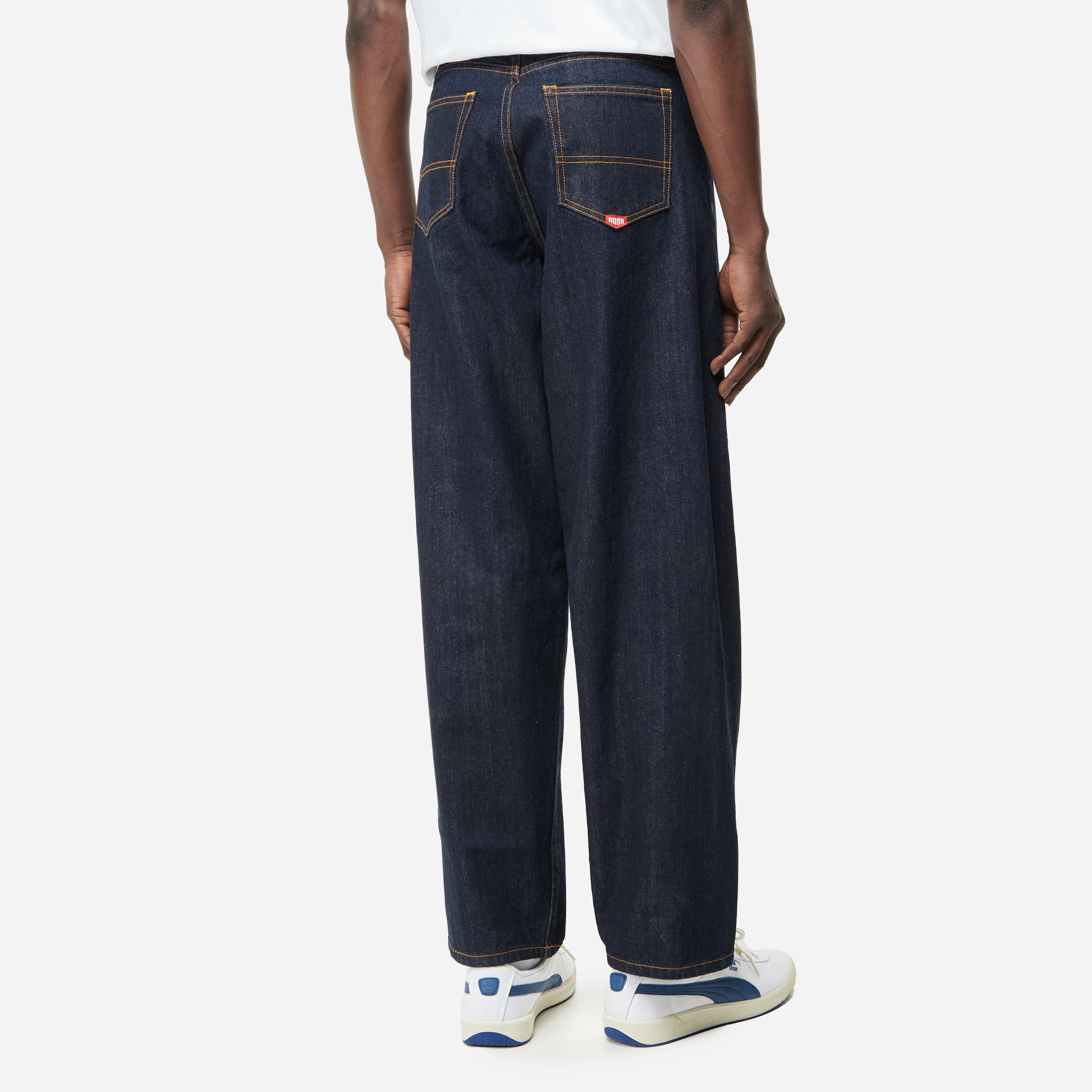 パンツ Noah / Stovepipe Jean Indigo 30 Stovepipe Jean - Noah