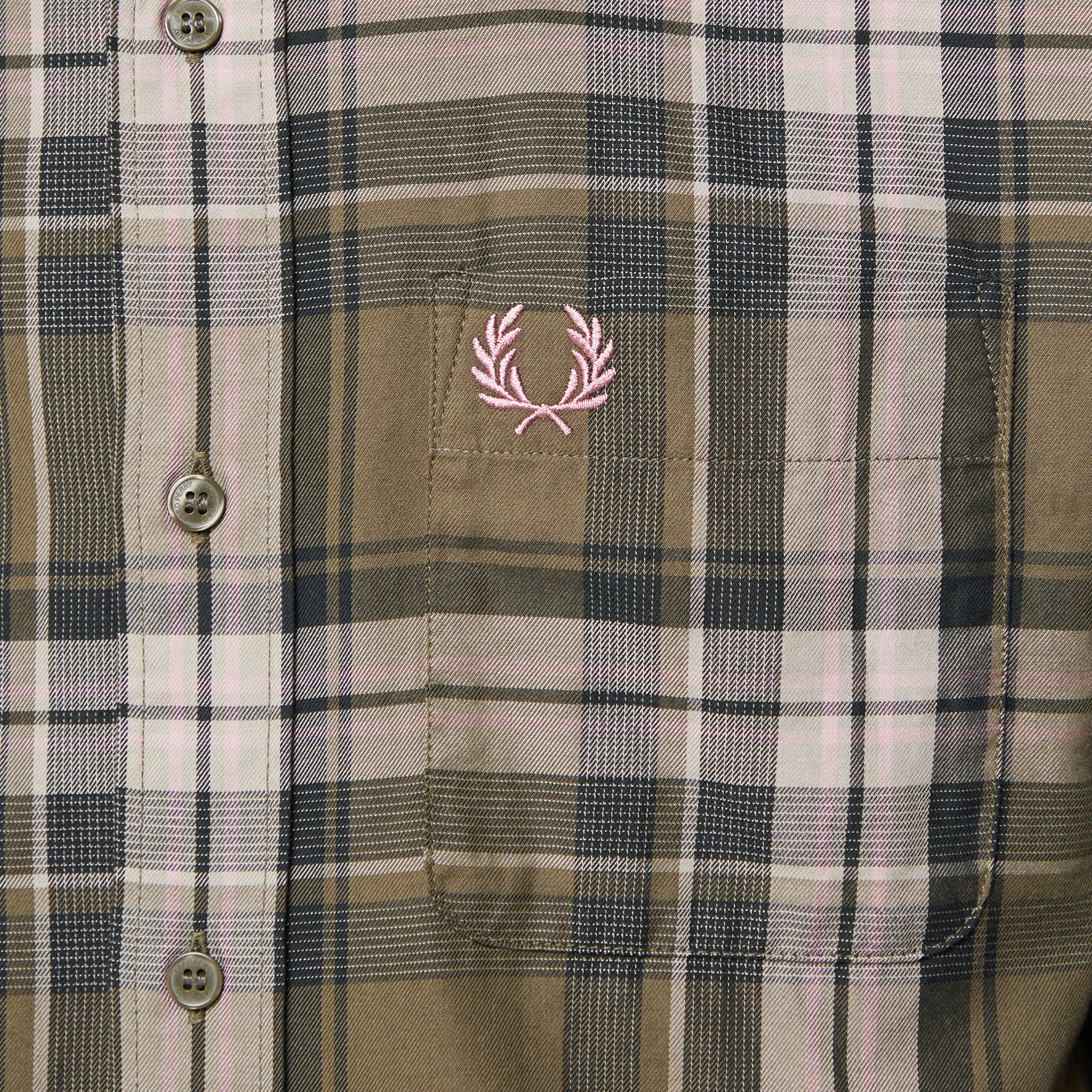 Fred Perry Tartan Twill Shirt