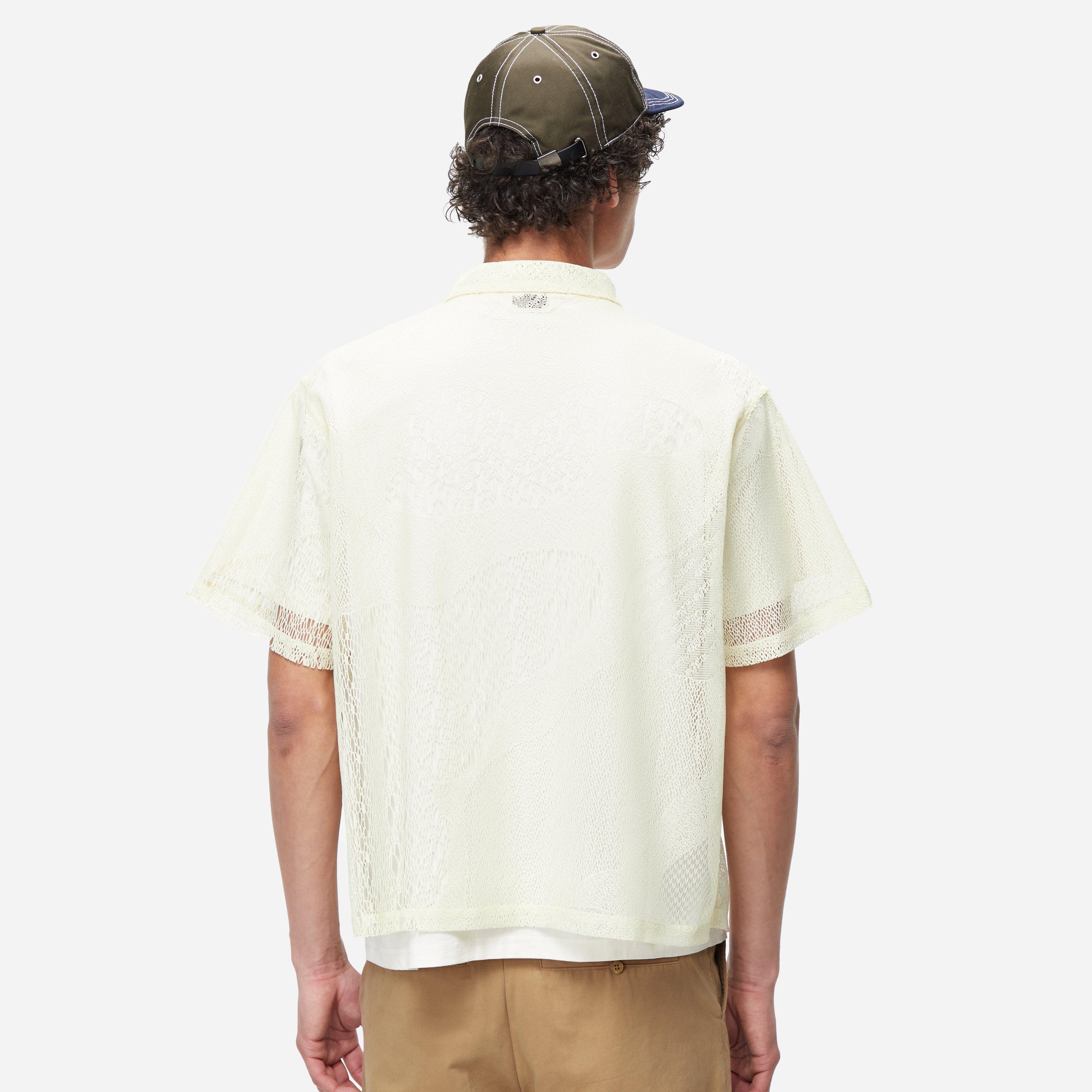 Brain Dead Engined Mesh Ss Shirt
