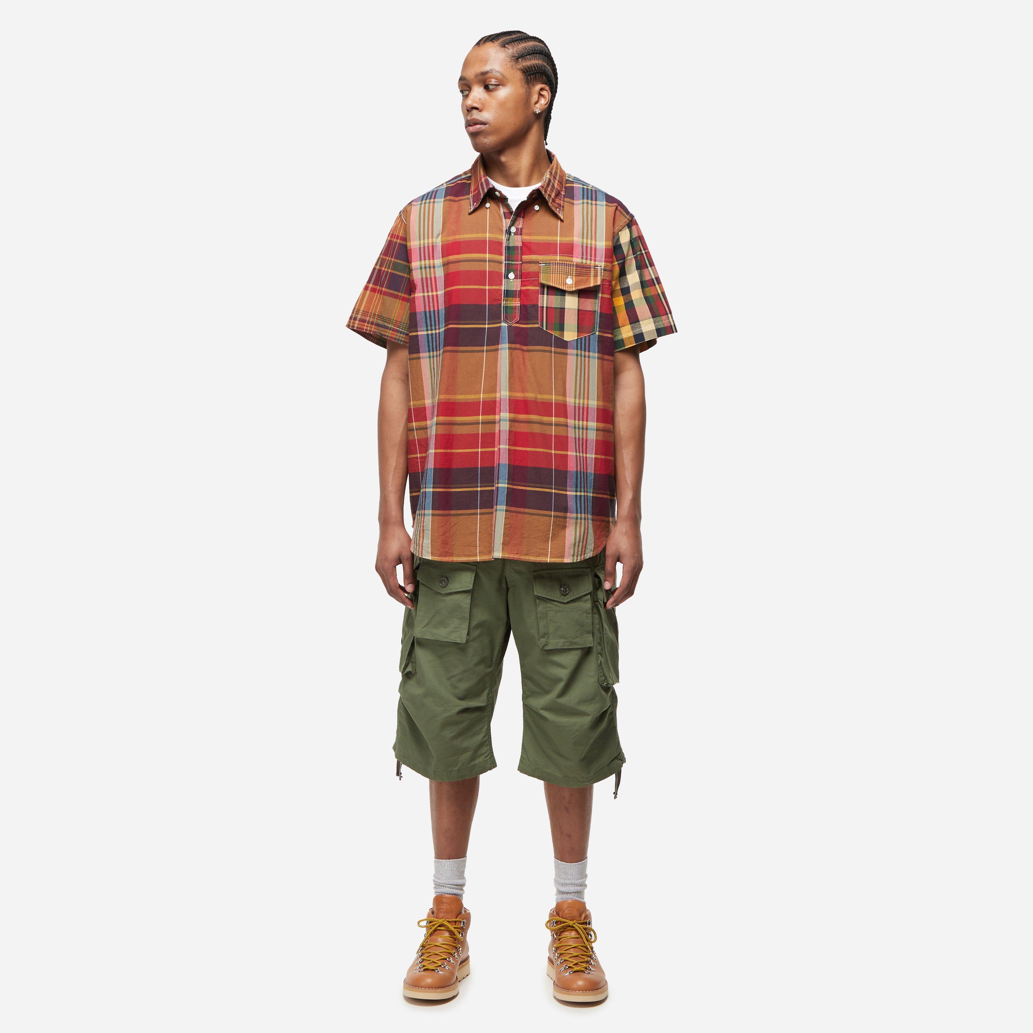 Engineered Garments Popover Shirt Red