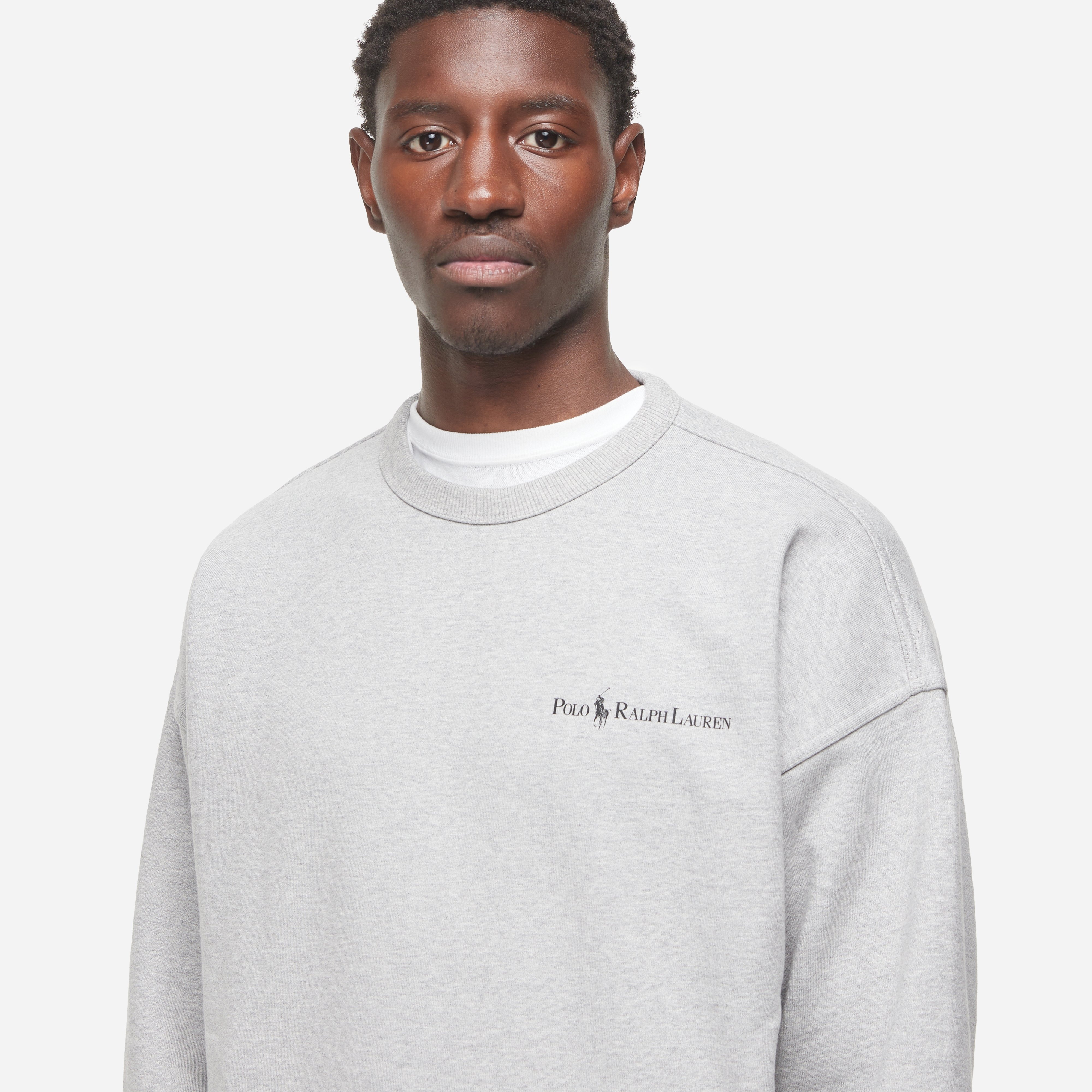 Grey Polo Ralph Lauren Heavyweight Sweatshirt | HIP