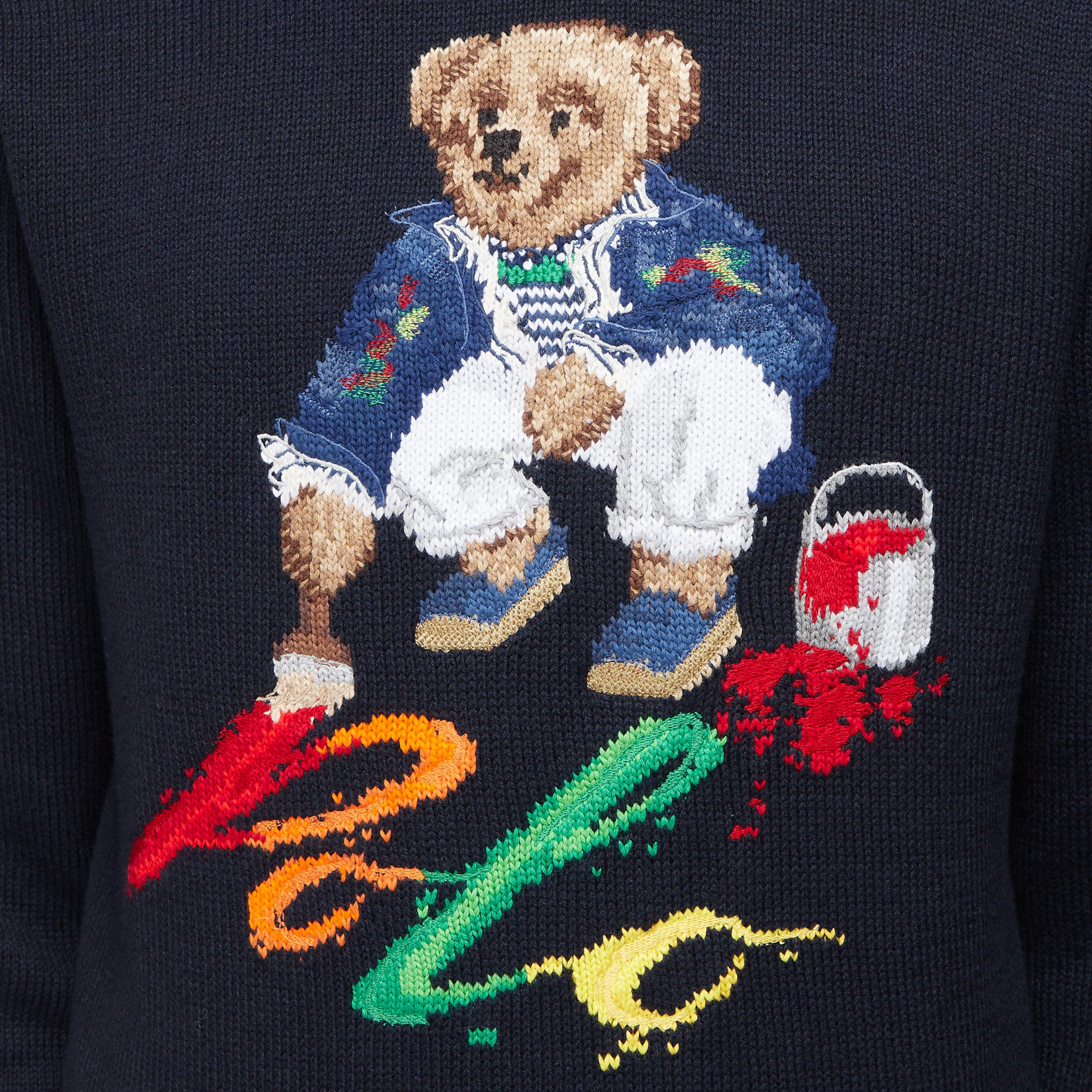 Polo Ralph Lauren Hooded Bear Knit