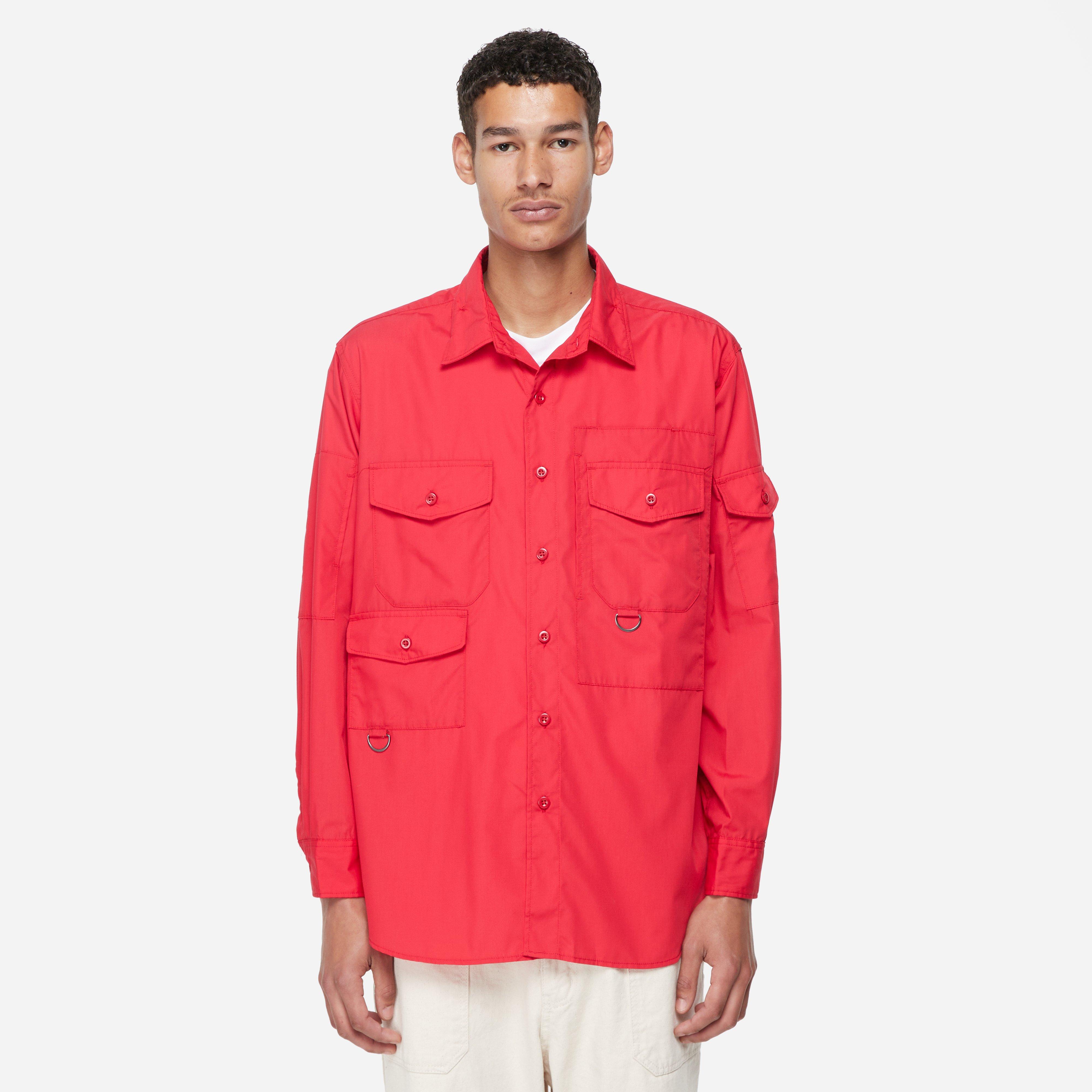 Red Engineered Garments Trail Shirt | HIP
