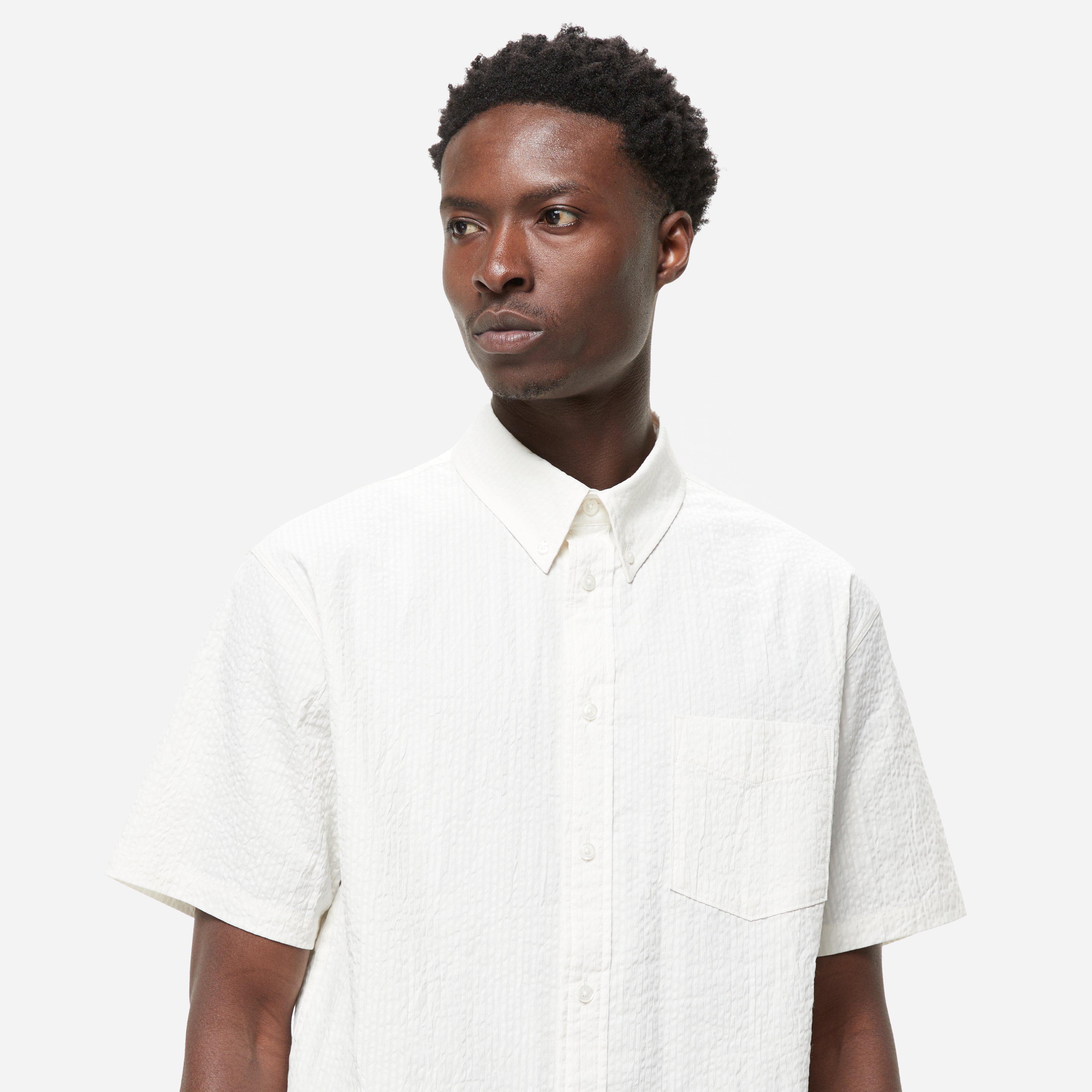 Nike Life Seersucker Short Sleeve Shirt