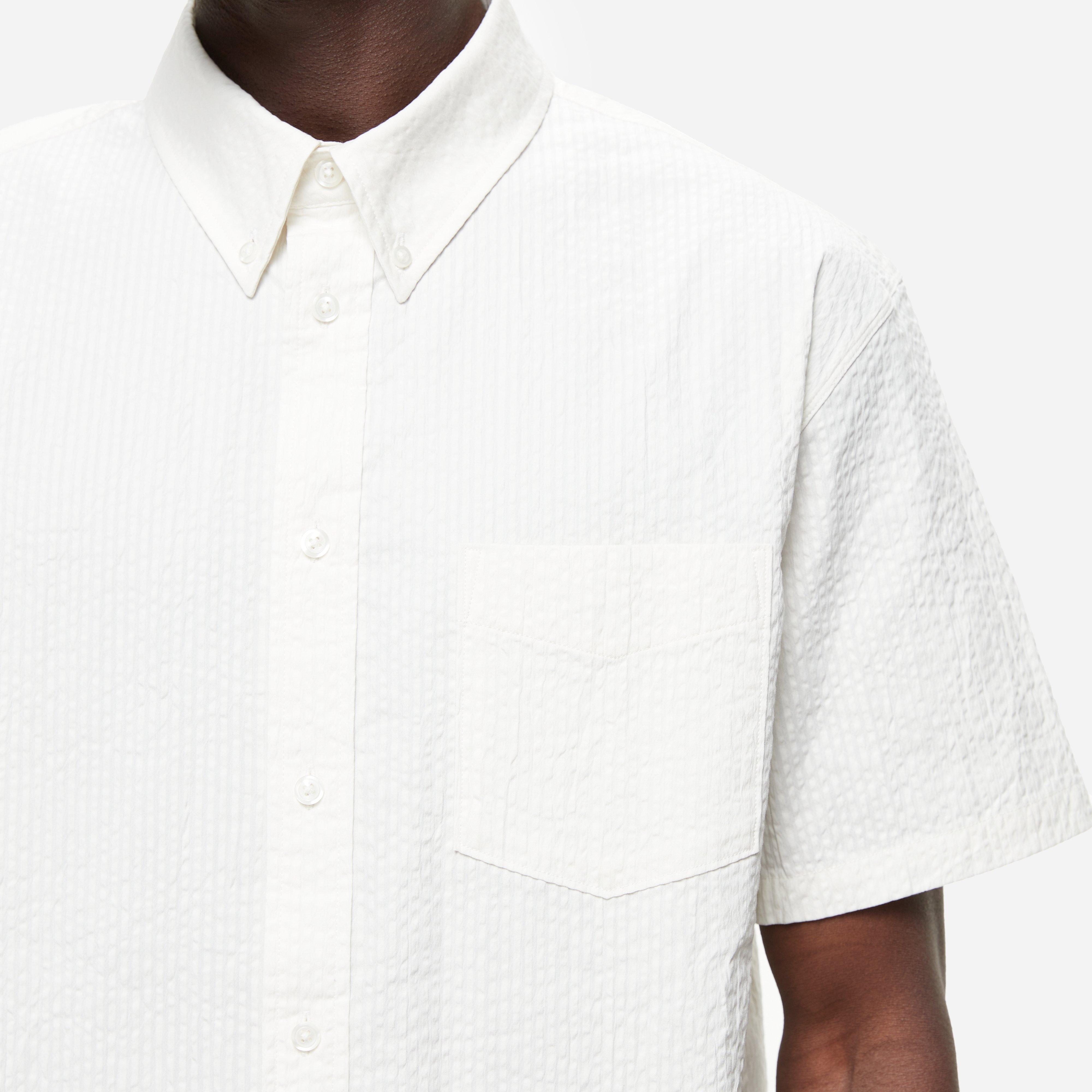 Nike Life Seersucker Short Sleeve Shirt