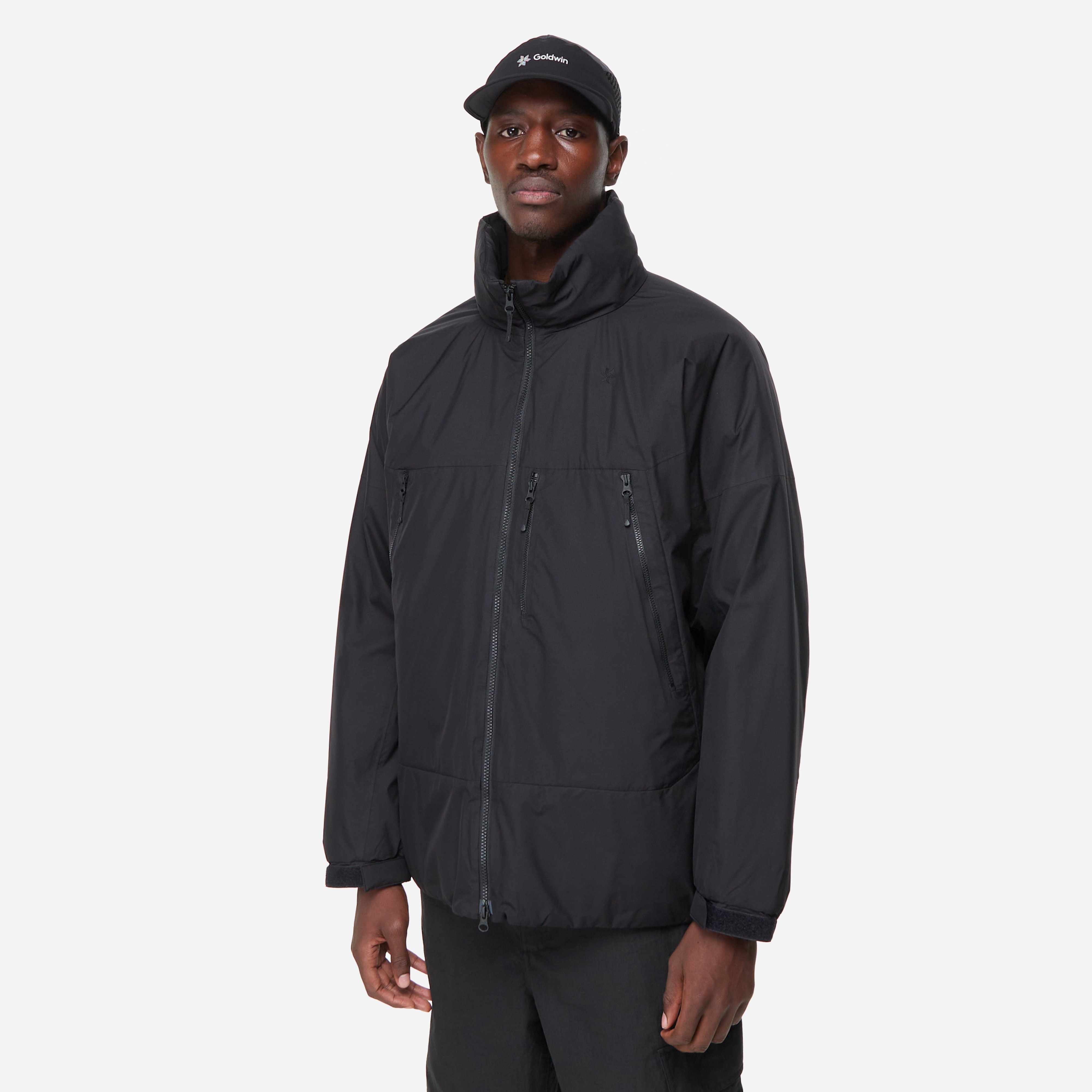 Black Goldwin GORE-TEX Windstopper Puffy Mil Jacket | HIP