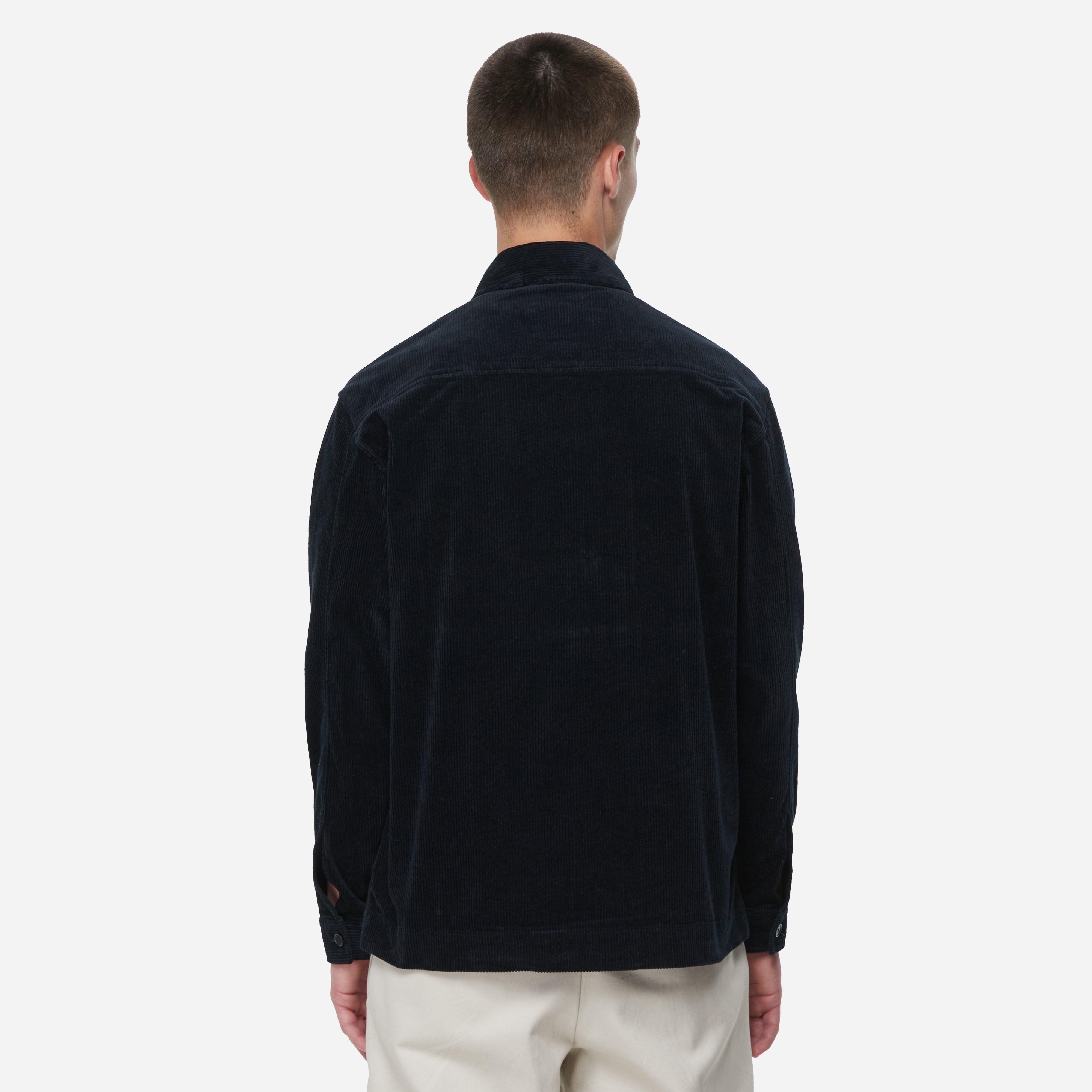 NN07 Isak 1322 Corduroy Zip Overshirt
