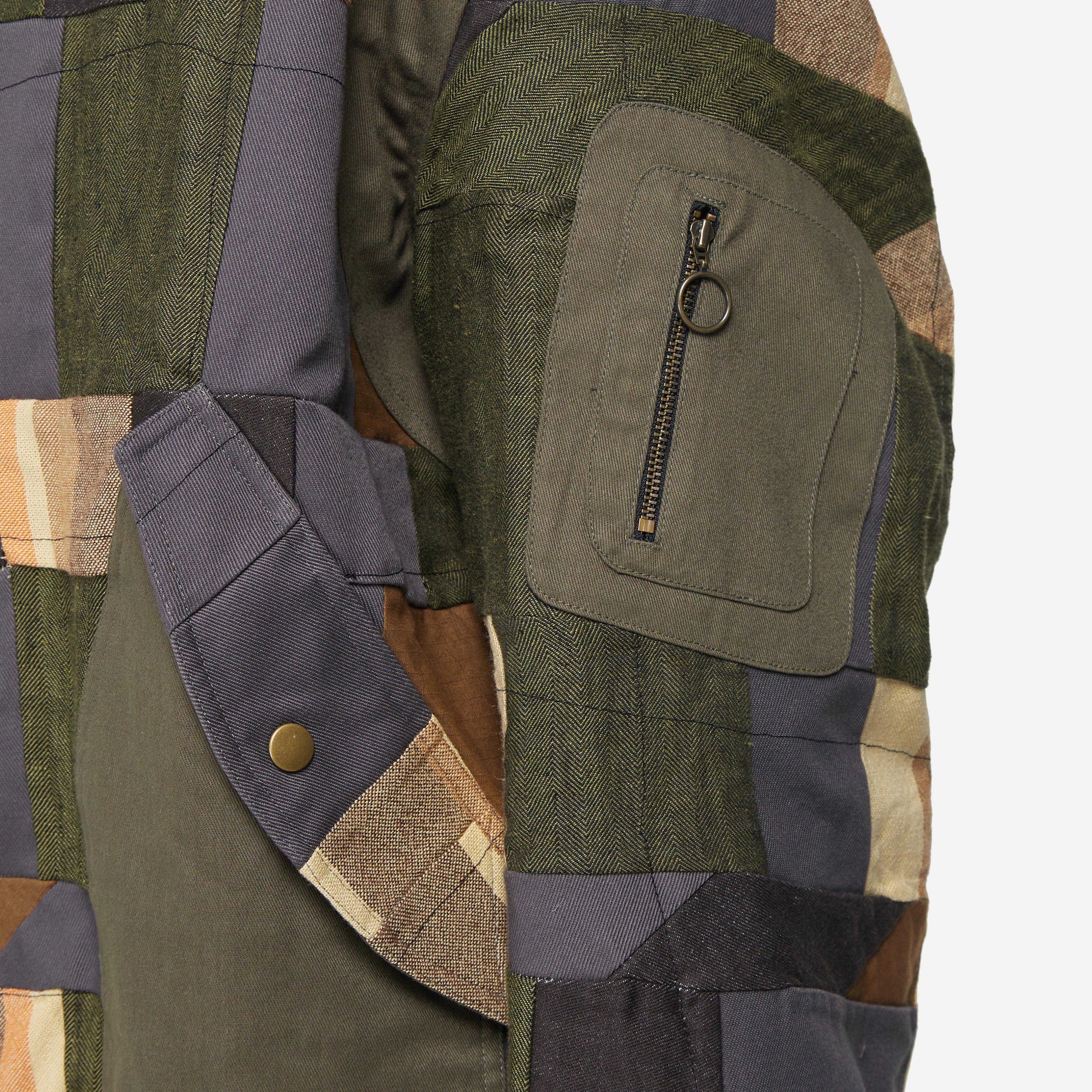 Nicholas Daley 1OF1 PATCHWORK BOMBER