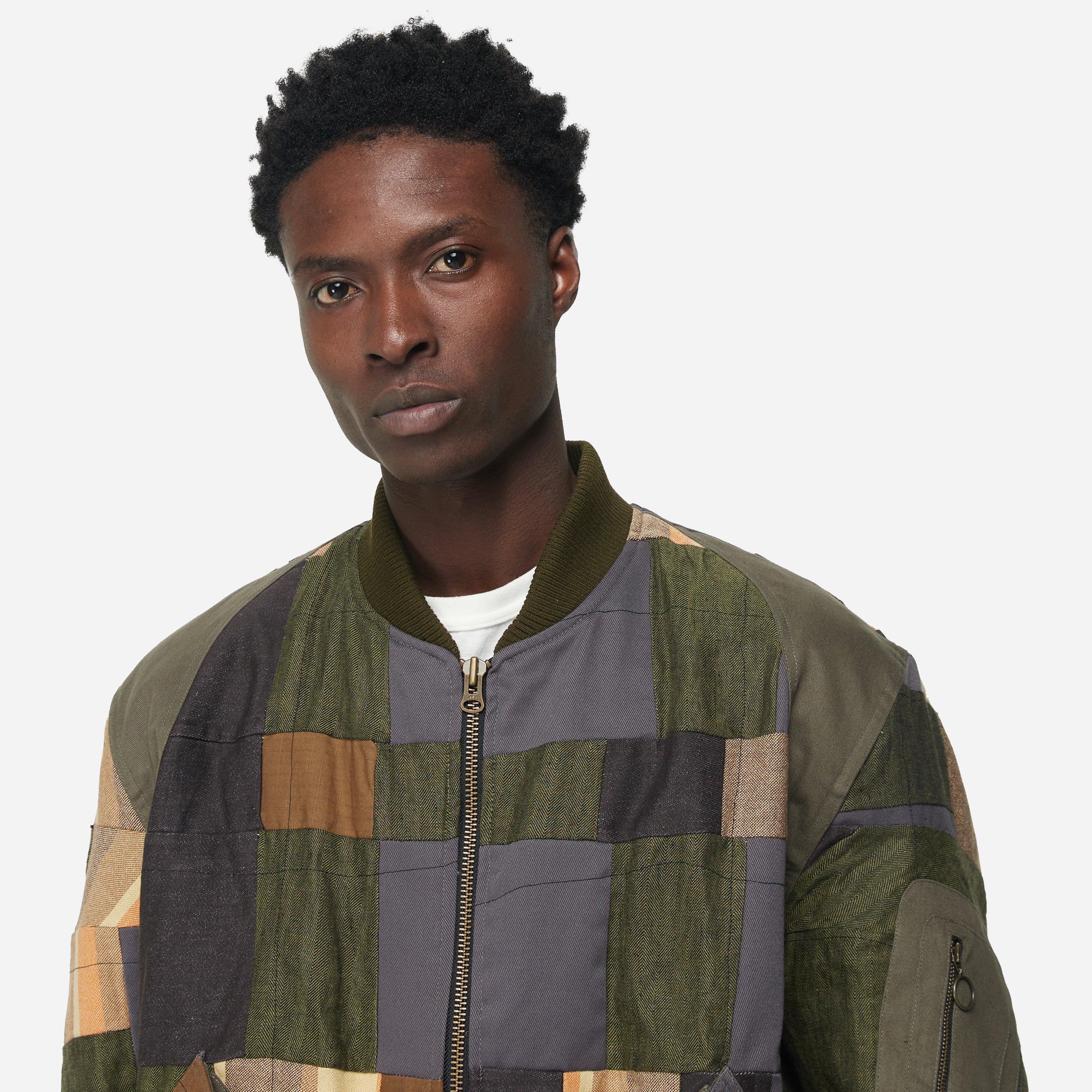 Nicholas Daley 1OF1 PATCHWORK BOMBER