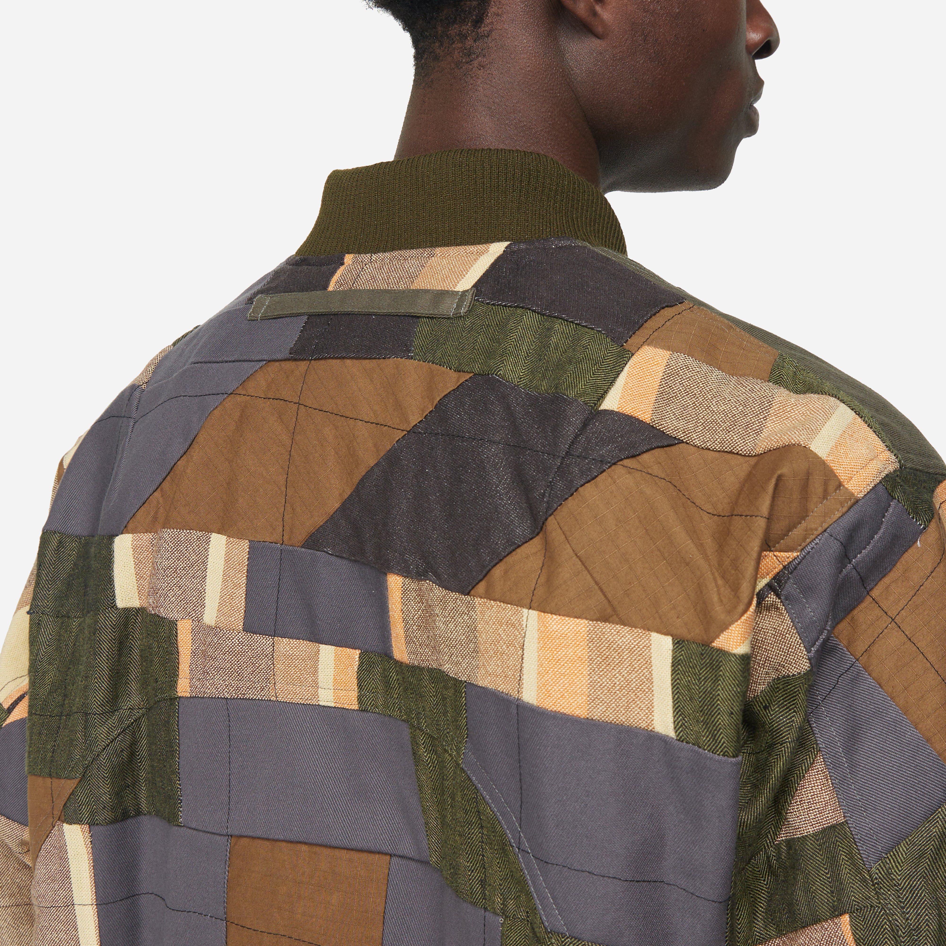 Nicholas Daley 1OF1 PATCHWORK BOMBER