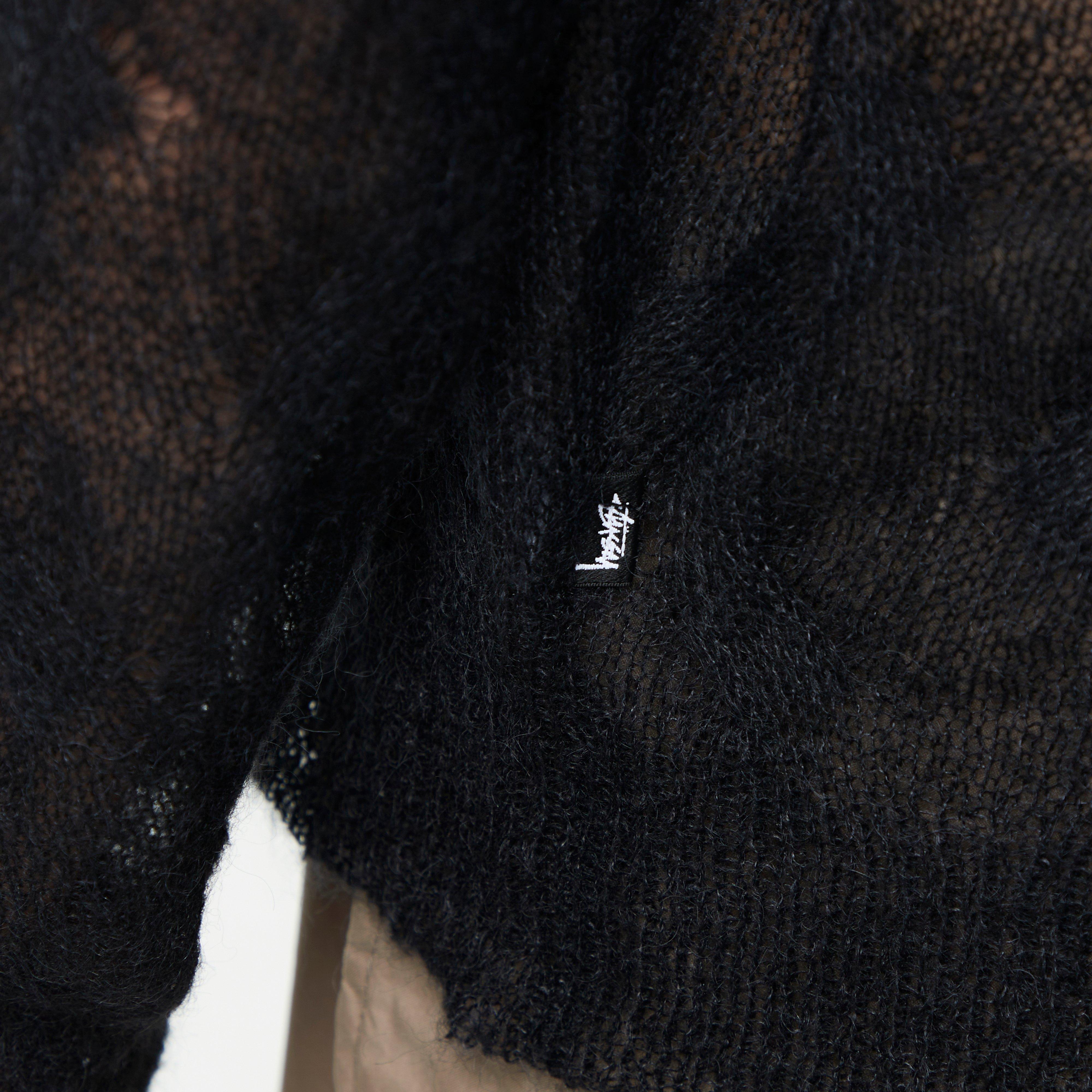 Stussy Loose Cable Knit Sweatshirt