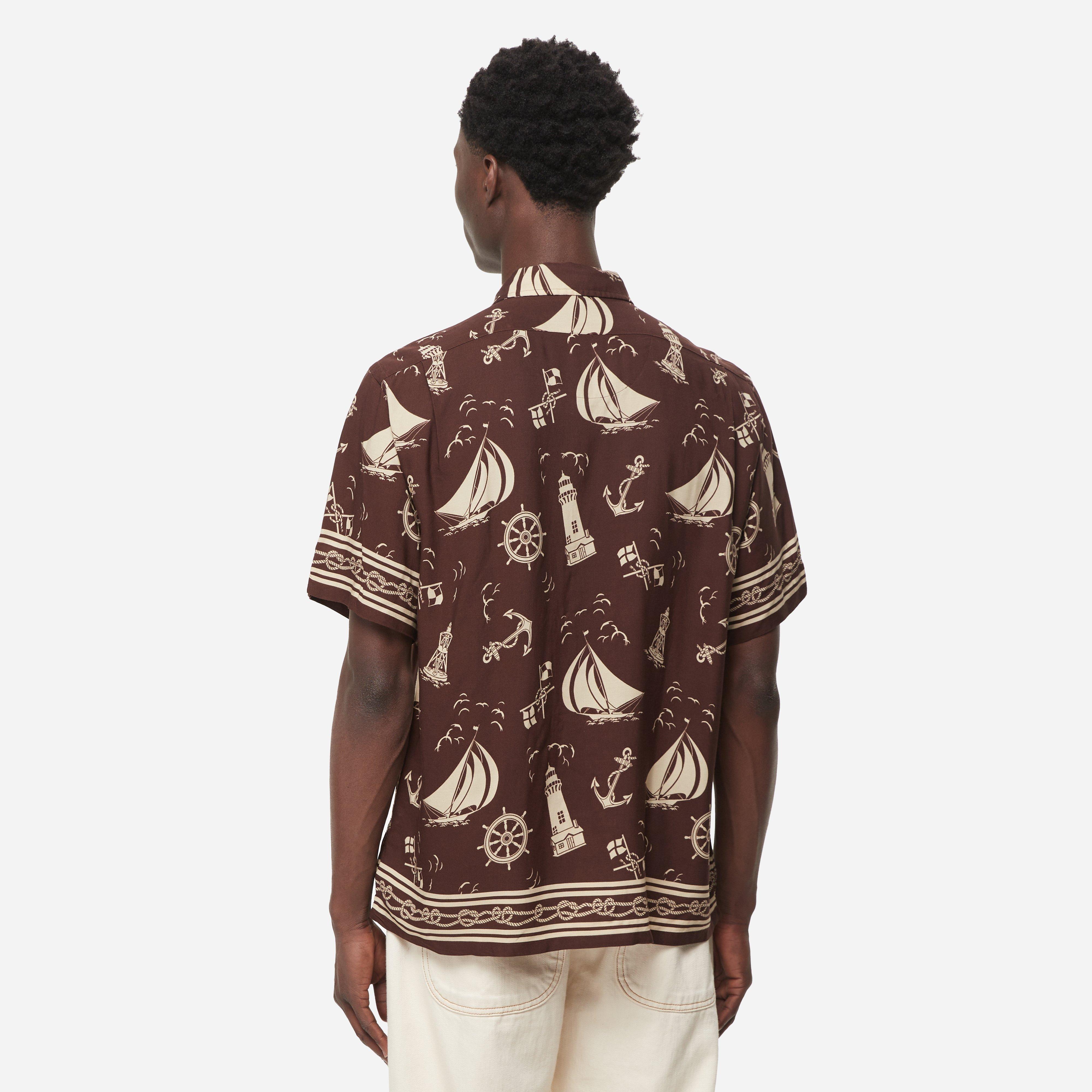 Polo Ralph Lauren Nautical Print Camp Shirt