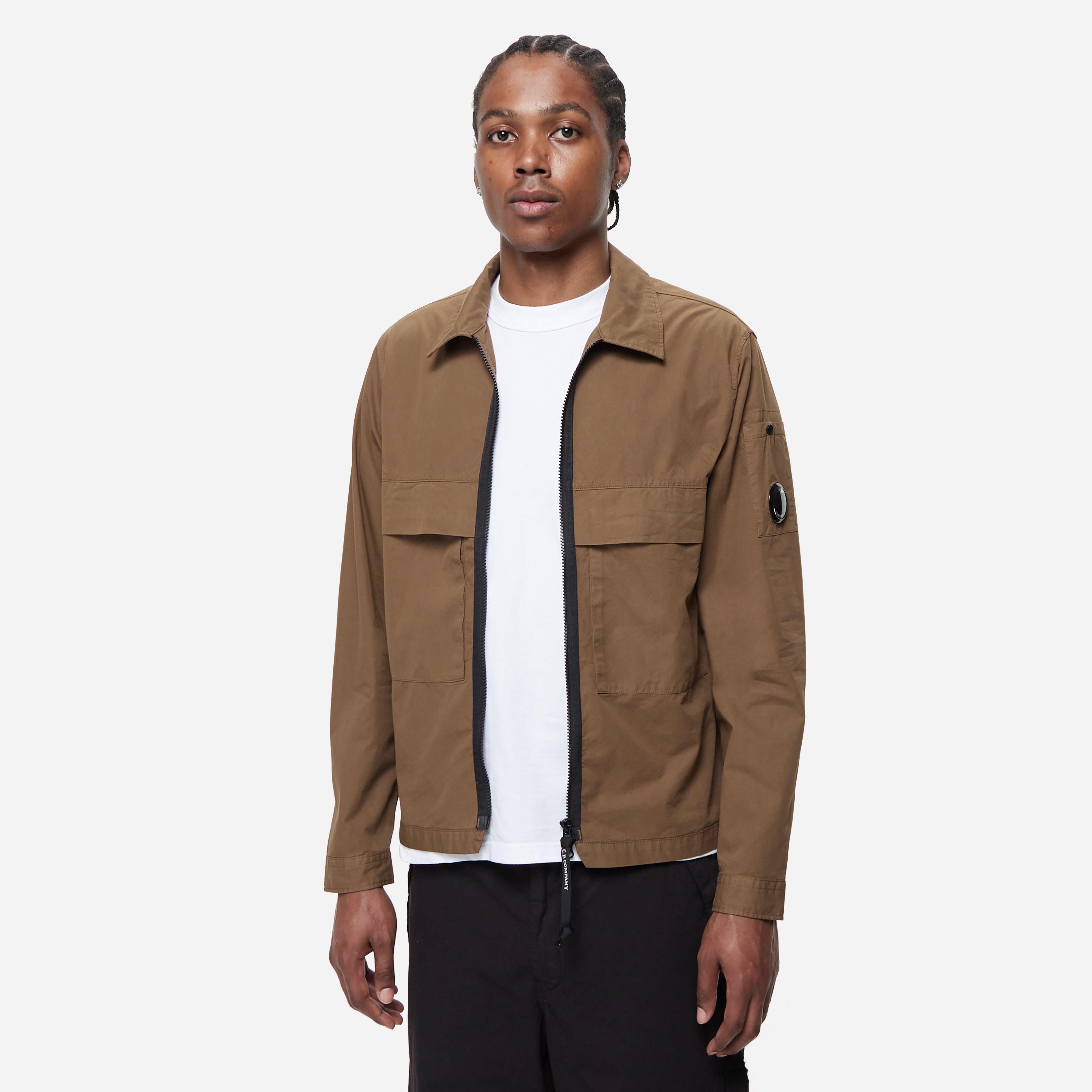 Navy Overshirt Cp Company Sale Cp Company Overshirt Top Sale