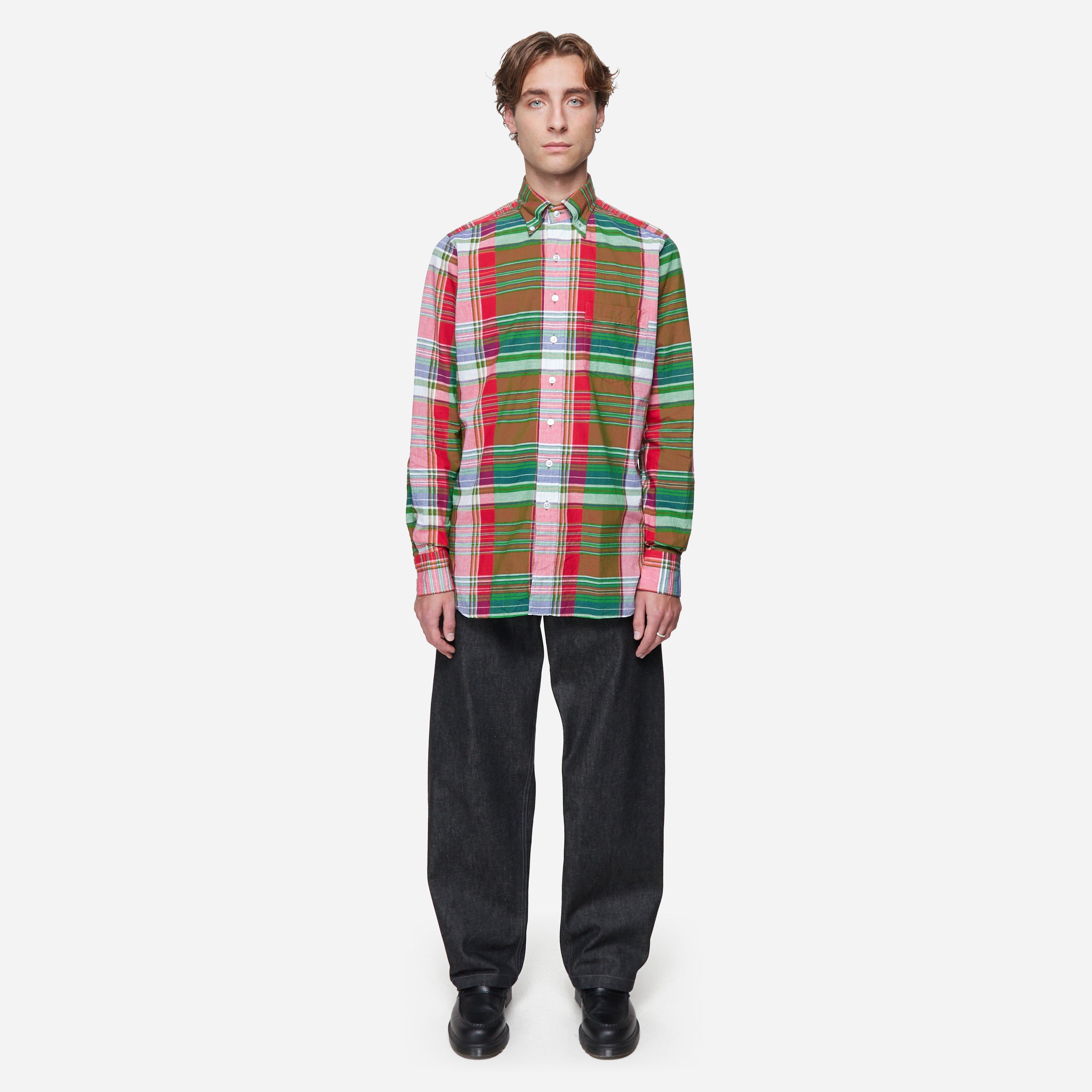 Drakes Madras Shirt