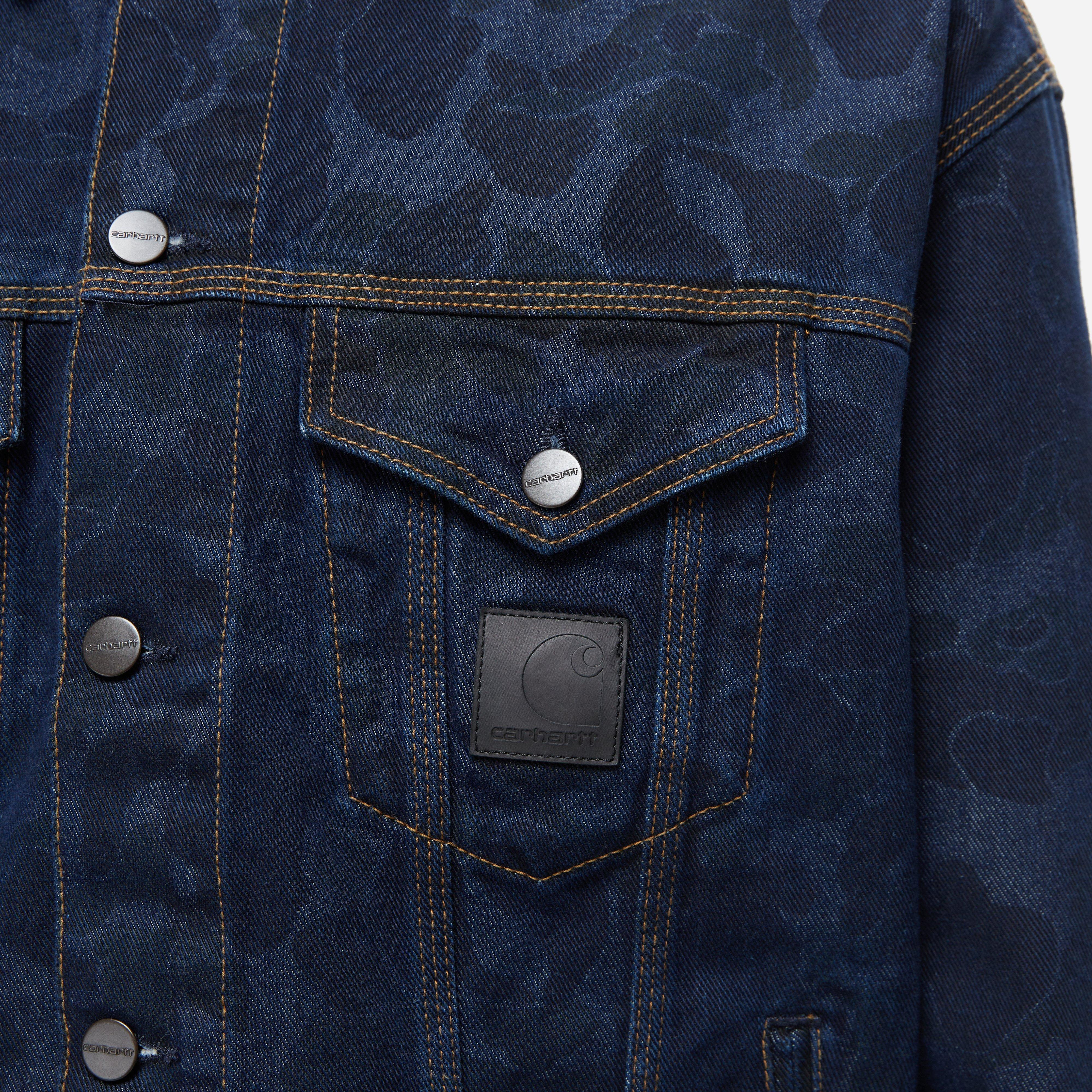 Carhartt WIP Duck Camo Helston Denim Jacket