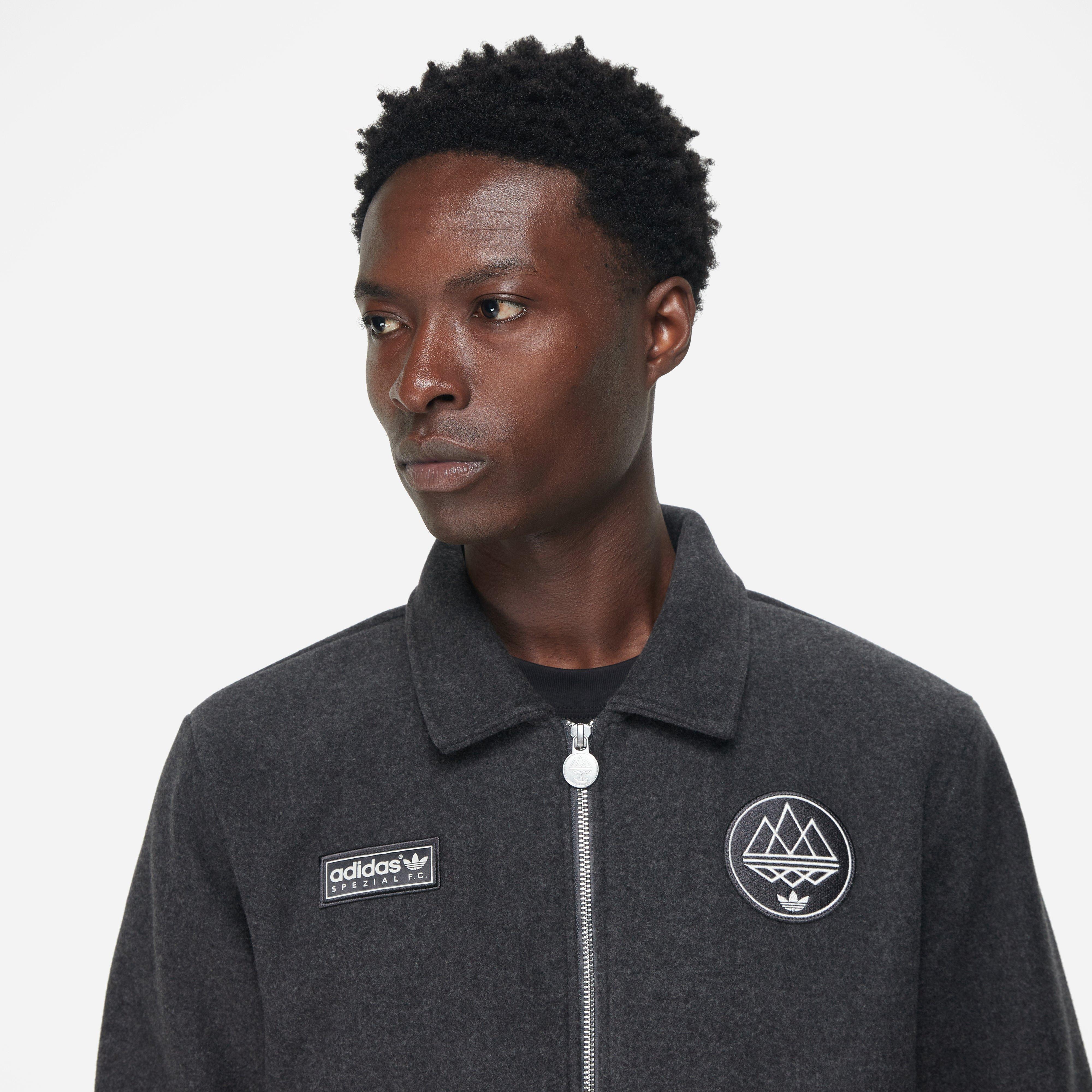 Grey adidas SPZL F.C. Track Top HIP