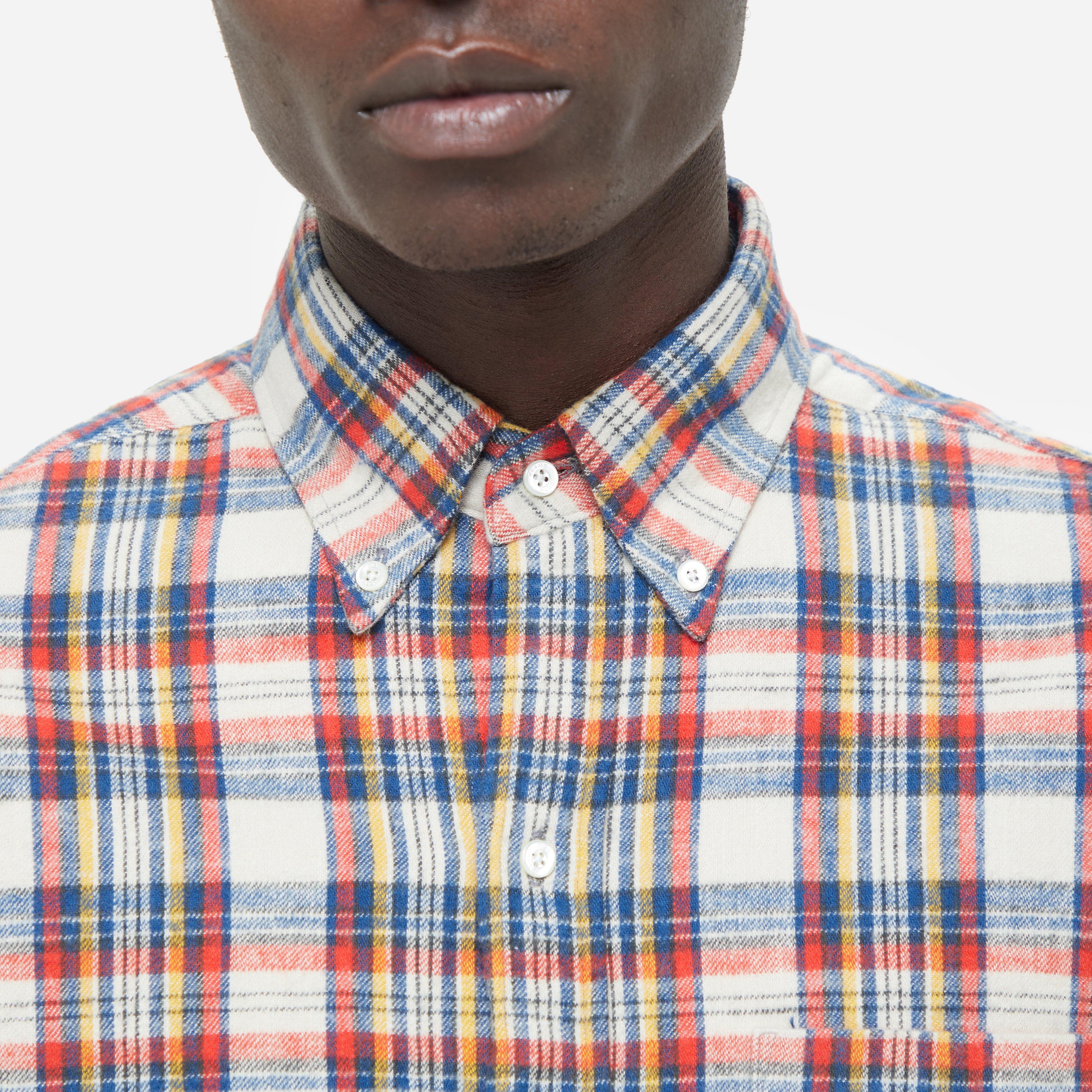Beams Plus B.D. Mini Plain Flannel Shirt
