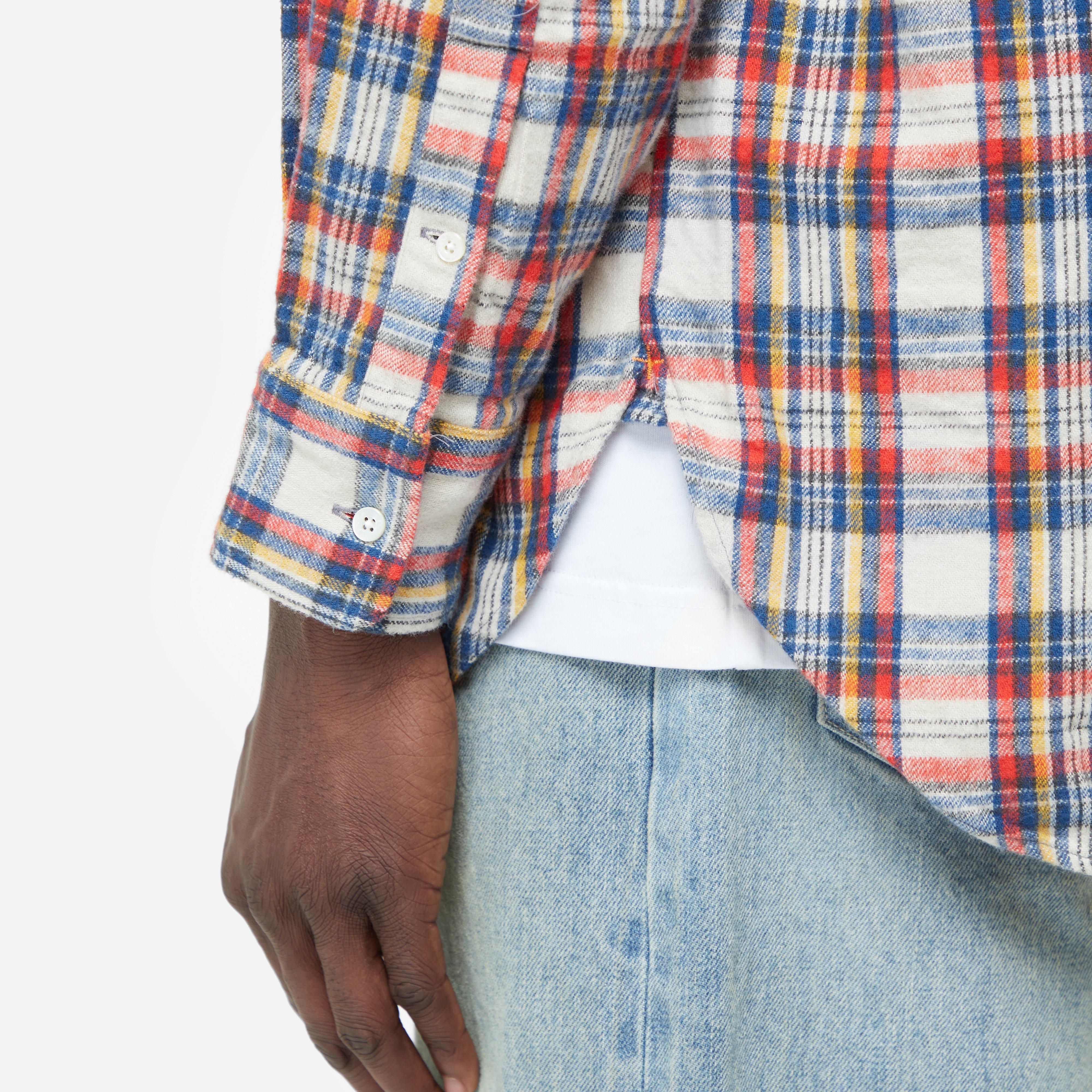 Beams Plus B.D. Mini Plain Flannel Shirt