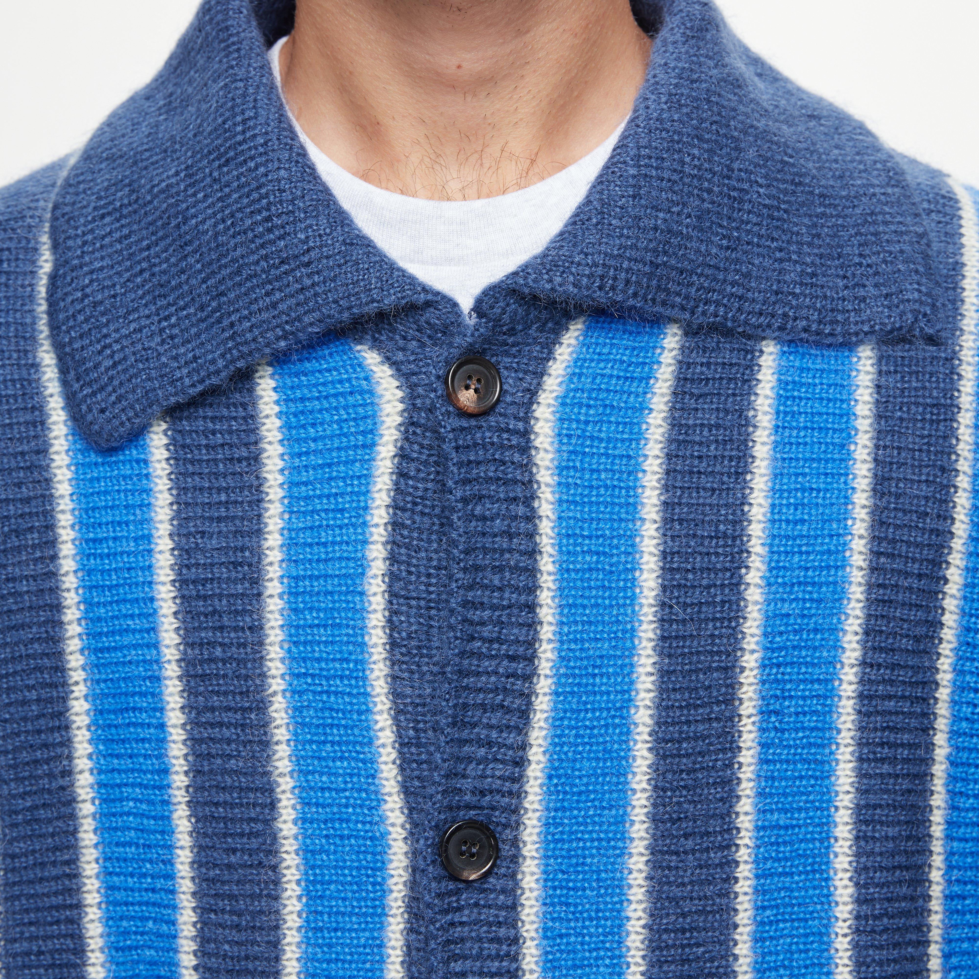 BODE Mohair Stripe Cardigan