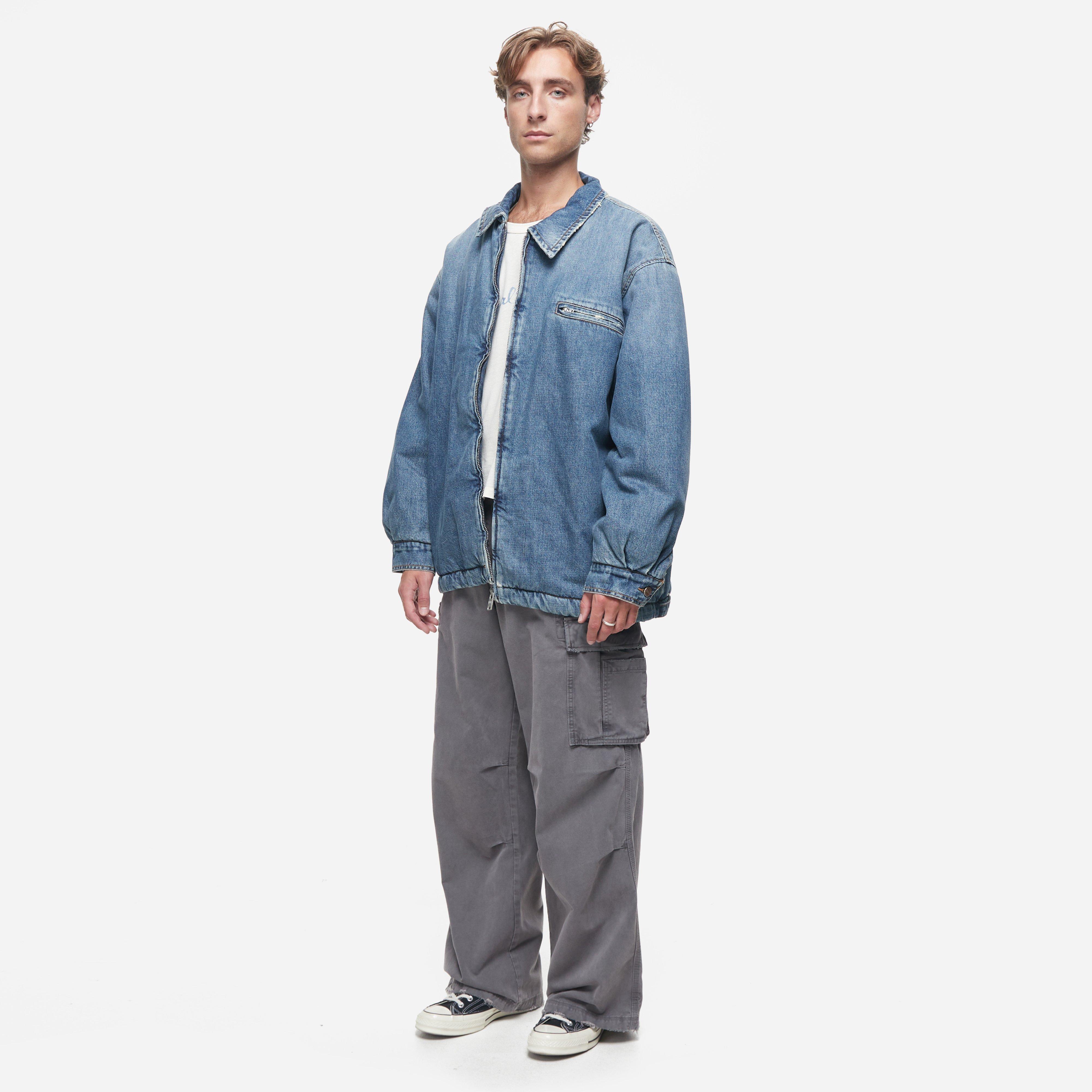 ERL Denim Sherpa Coat