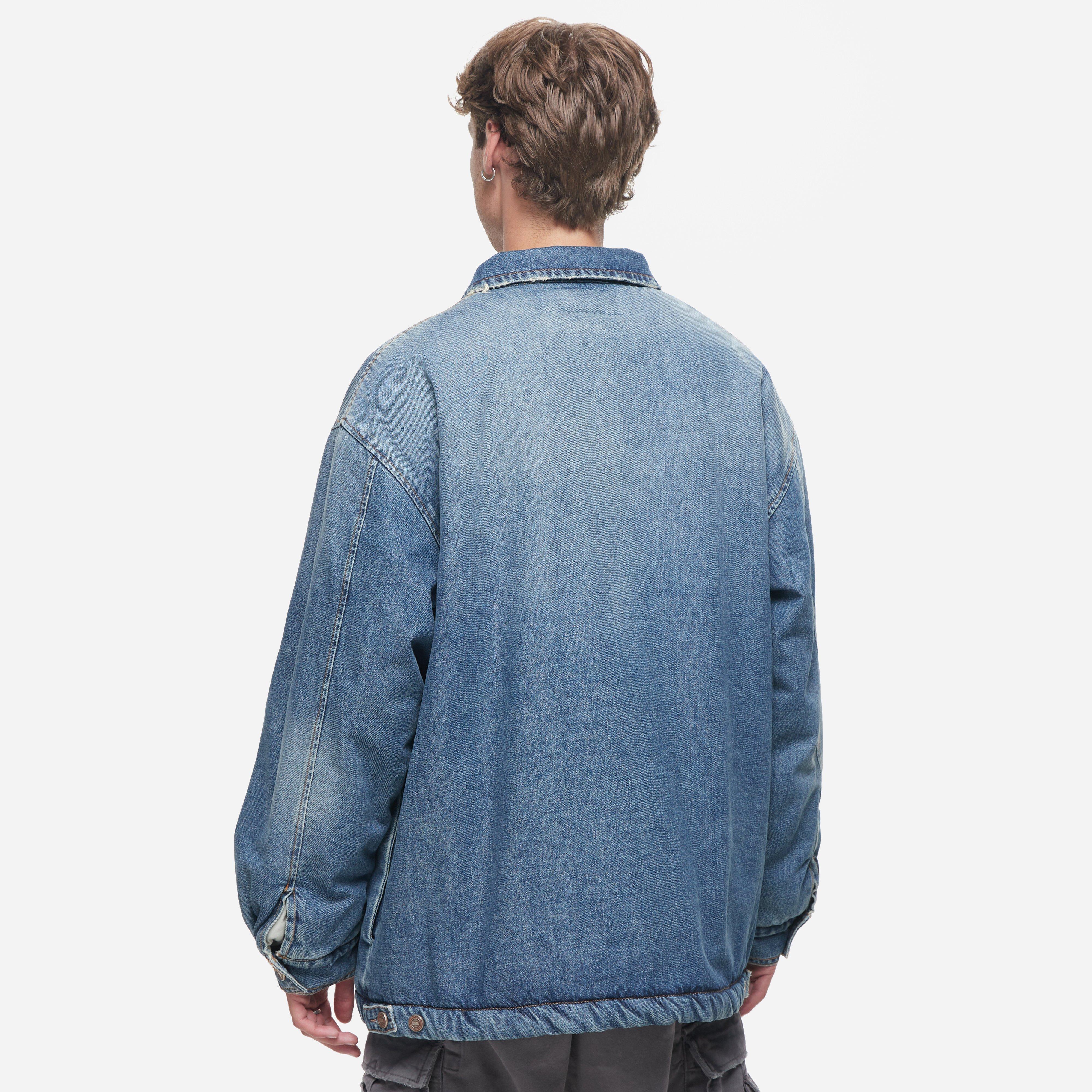 ERL Denim Sherpa Coat