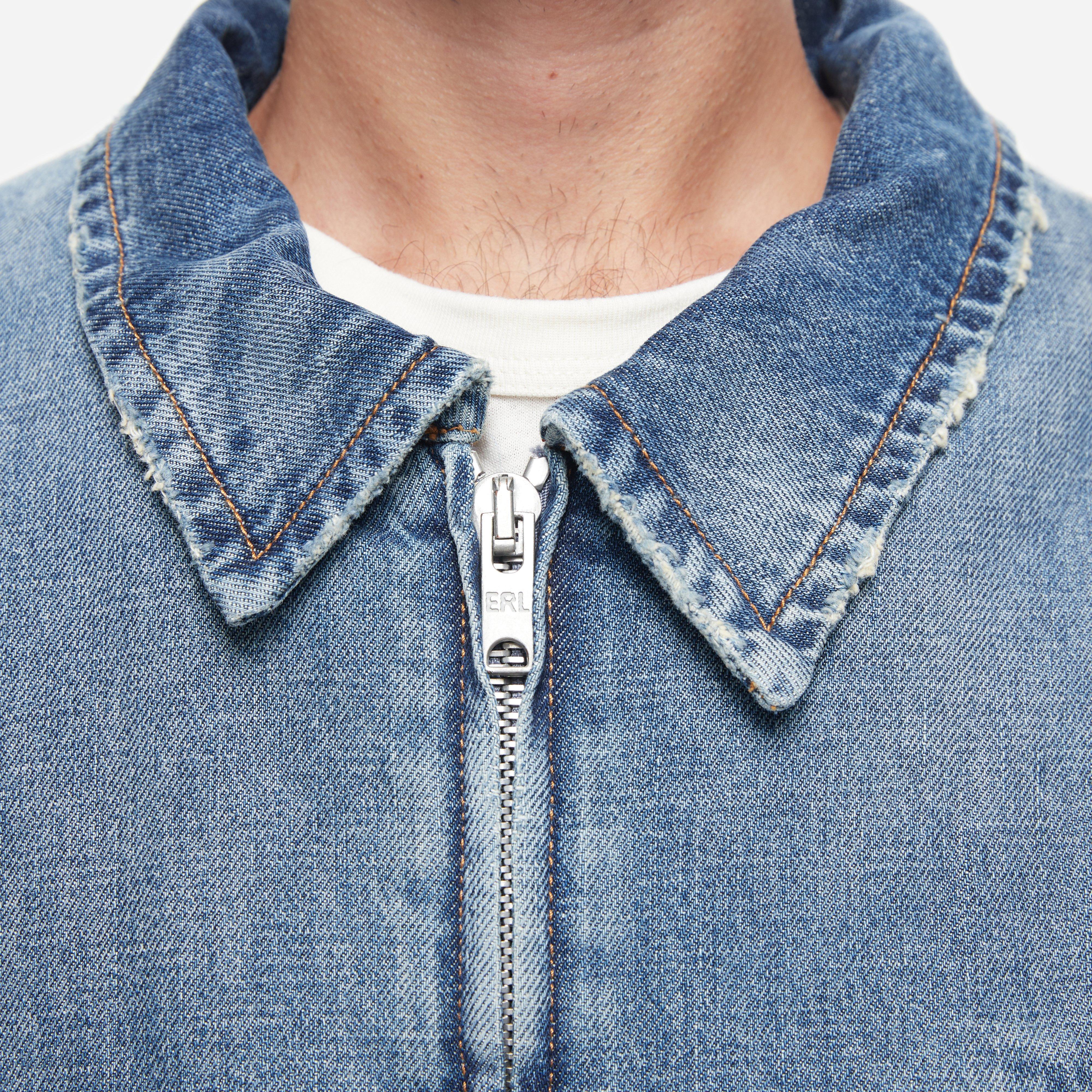 ERL Denim Sherpa Coat