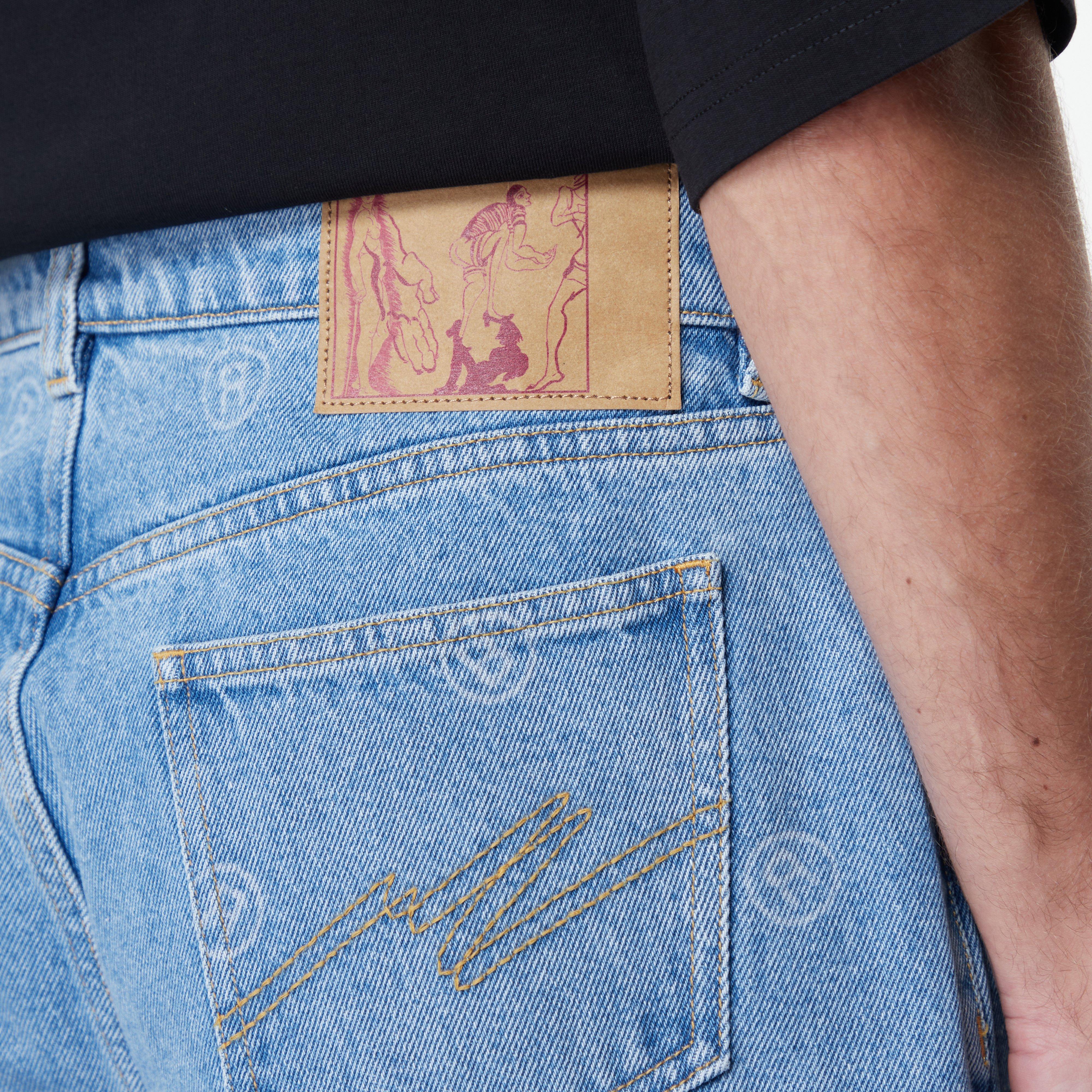 Martine Rose Extended Wide Leg Jeans