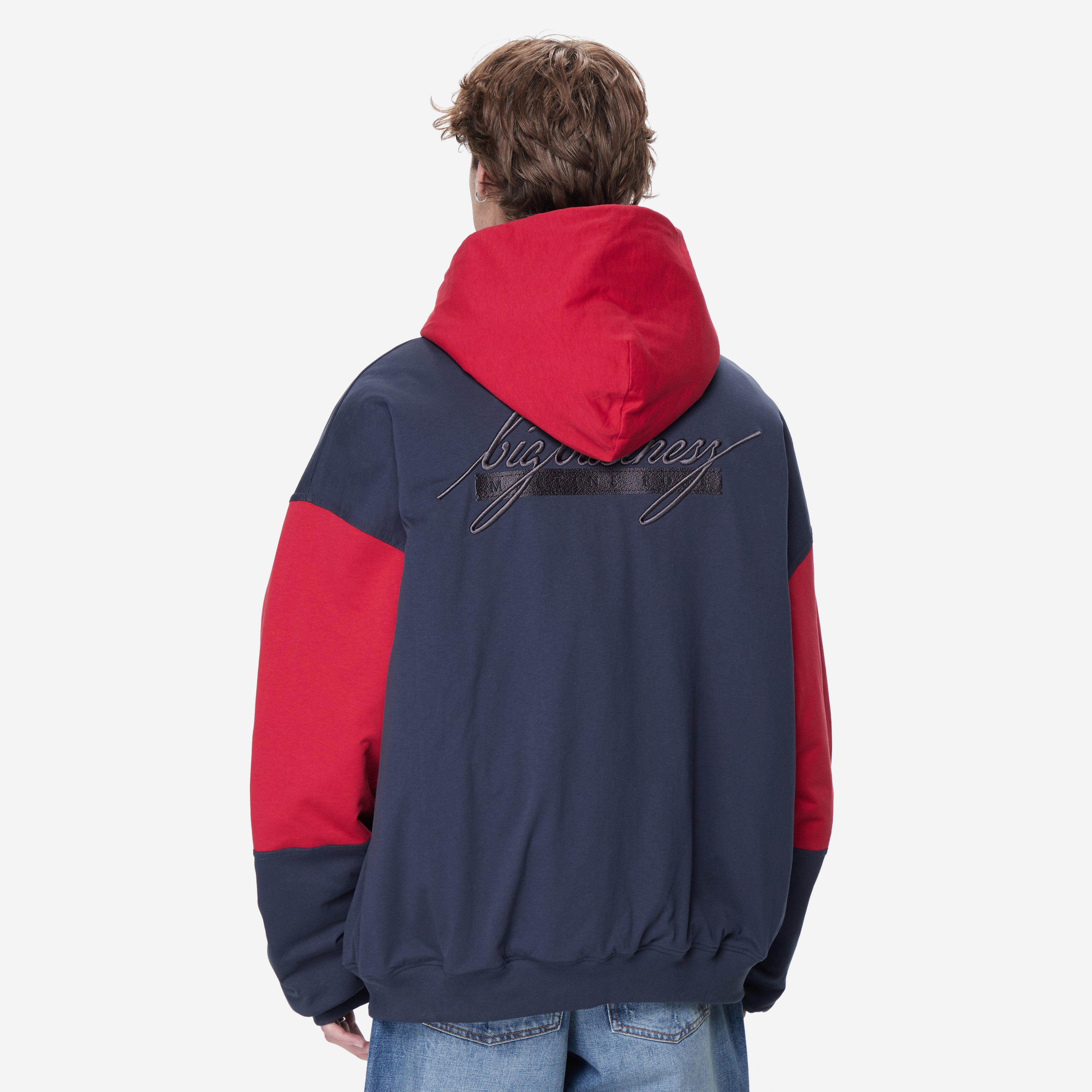 Martine Rose Quilted Zip Hoodie