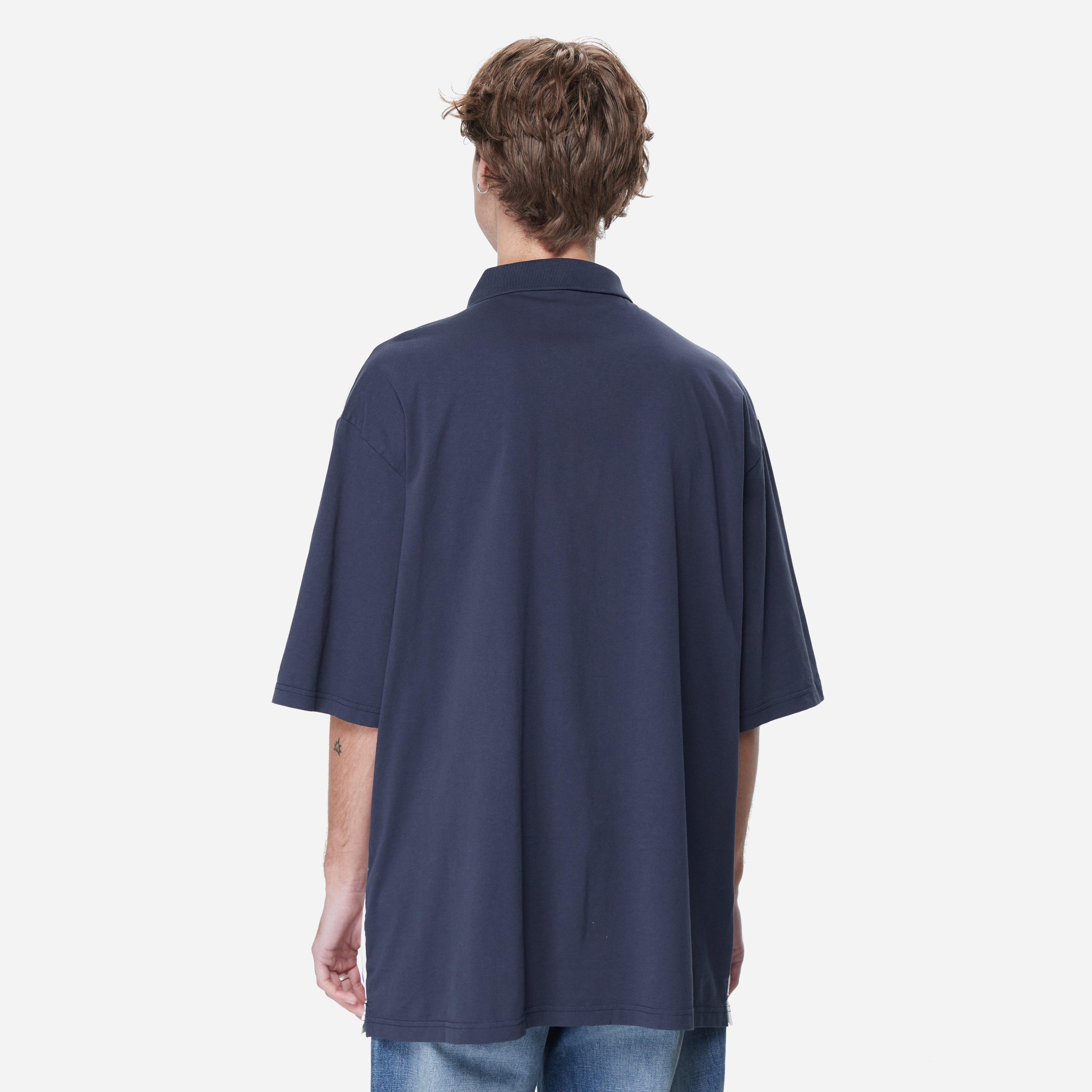 Martine Rose Oversized Panel Polo Shirt