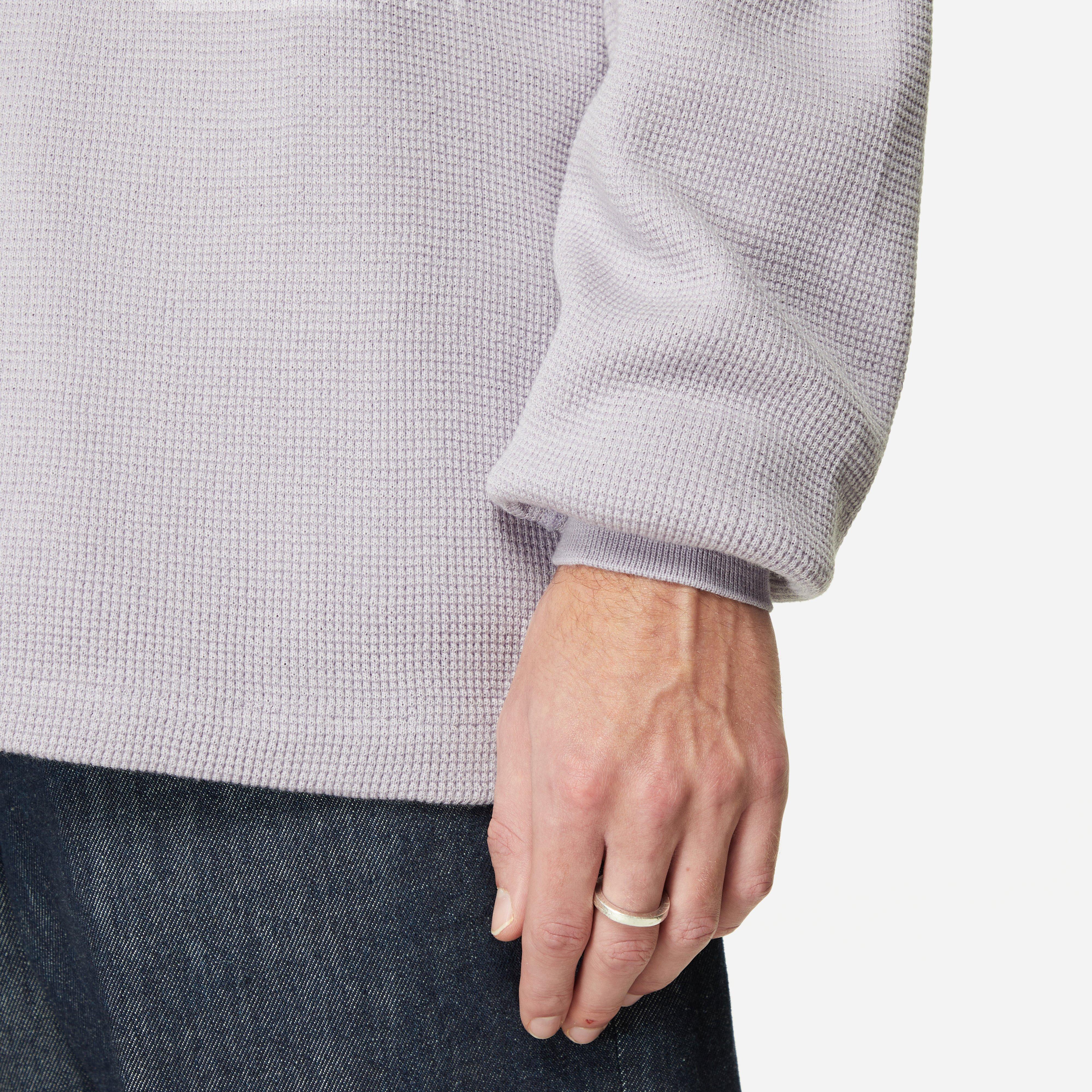 Auralee Wool Cotthermal Sweatshirt