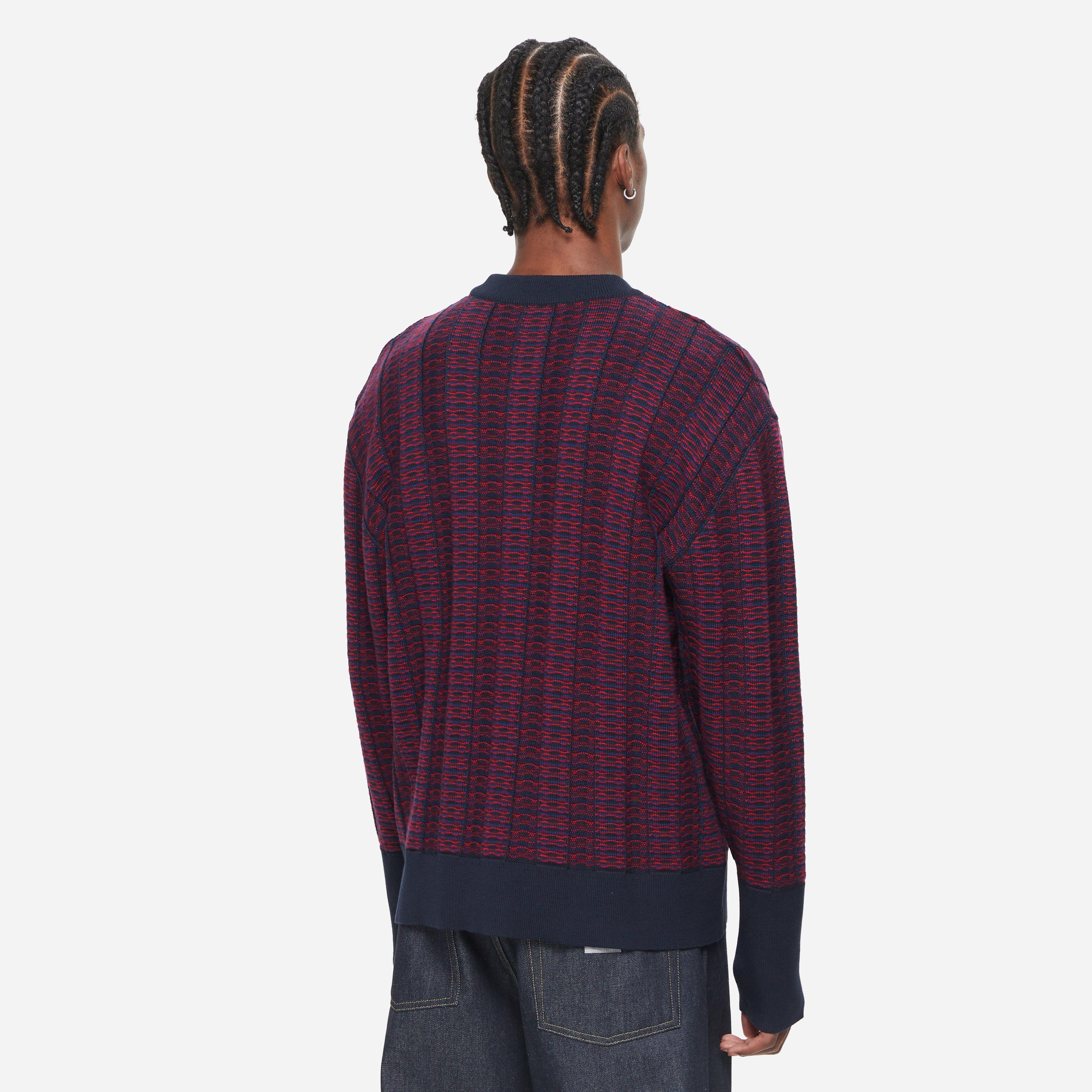 Nicholas Daley Knitted Crew Neck Sweatshirt