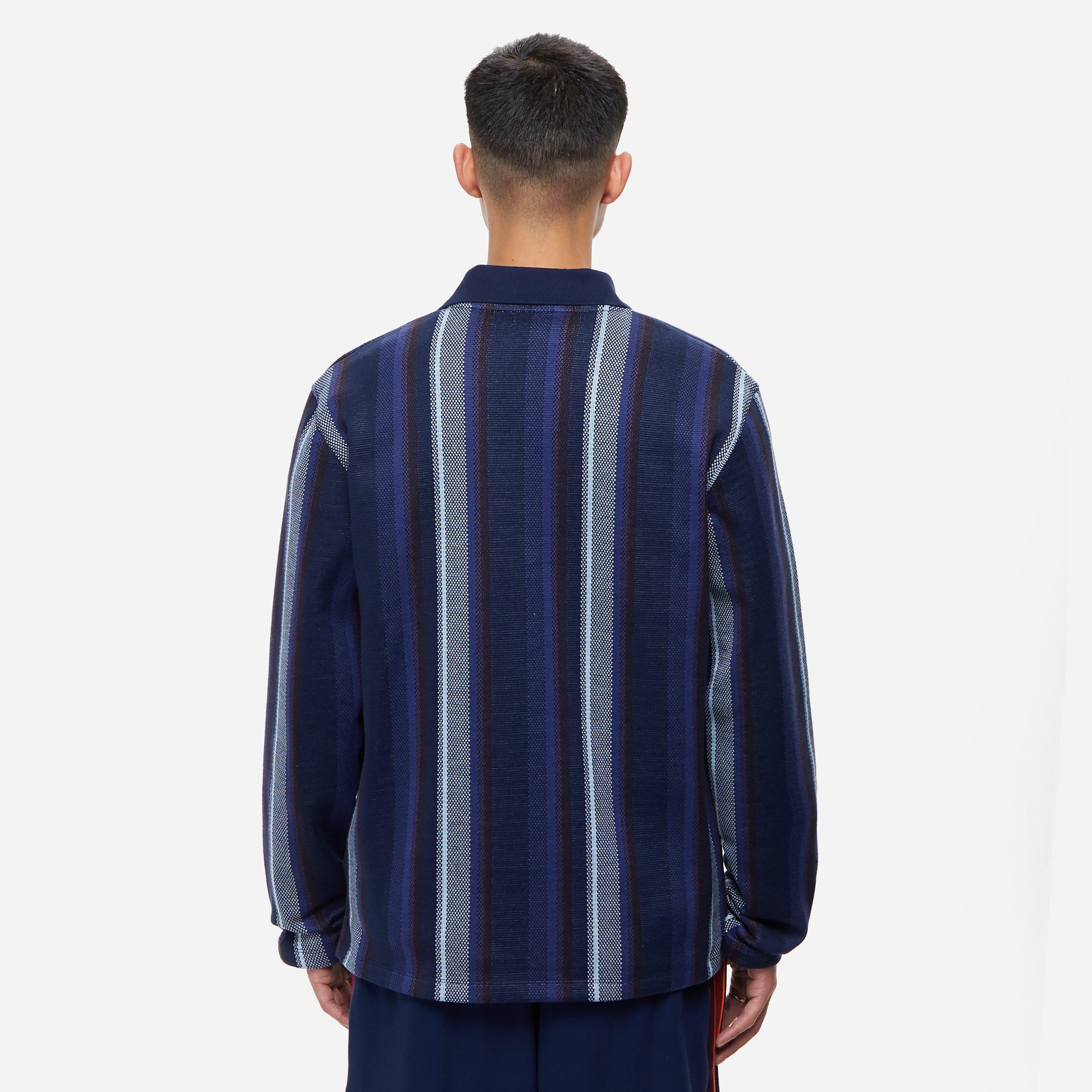 Nicholas Daley Long Sleeve Stripe Polo