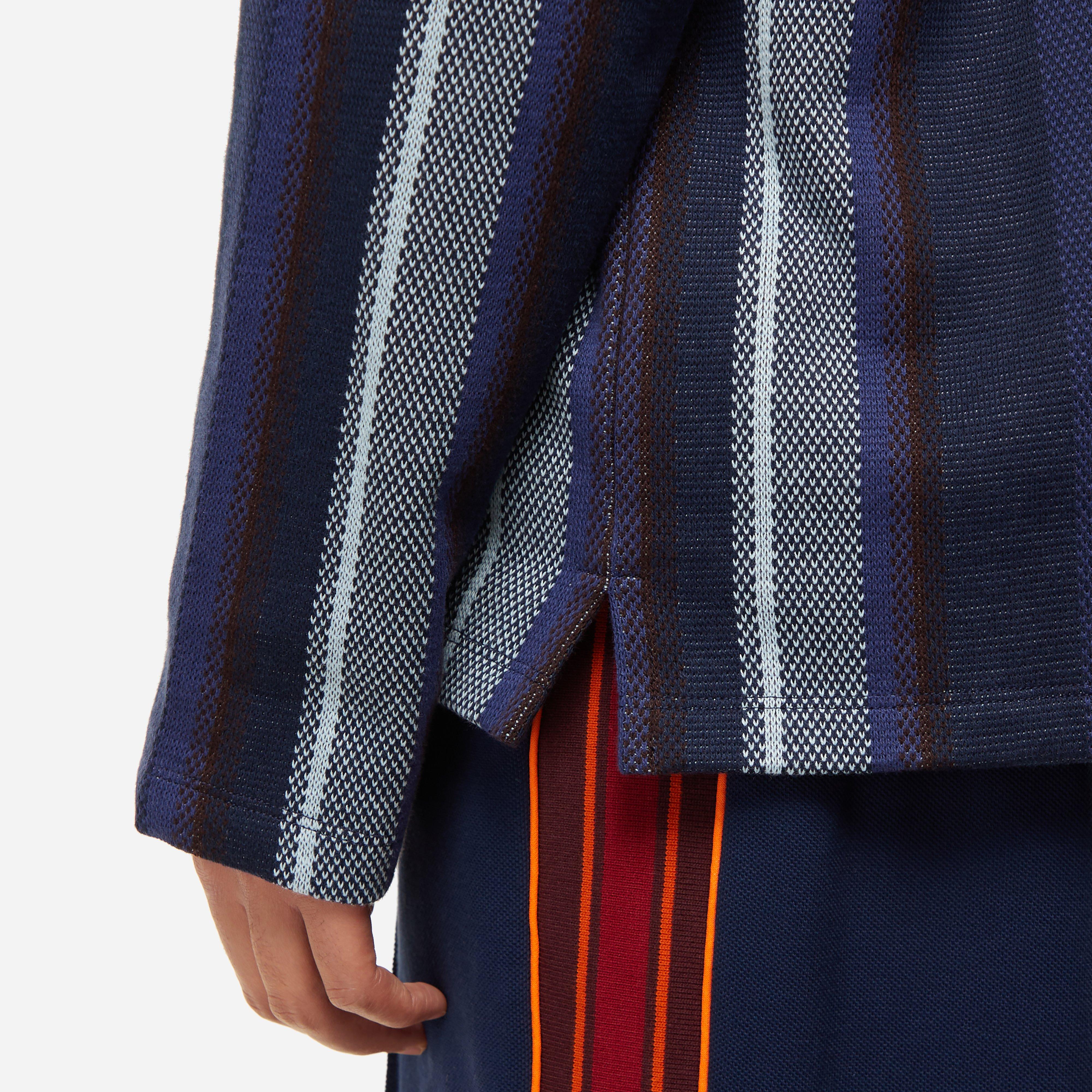 Nicholas Daley Long Sleeve Stripe Polo